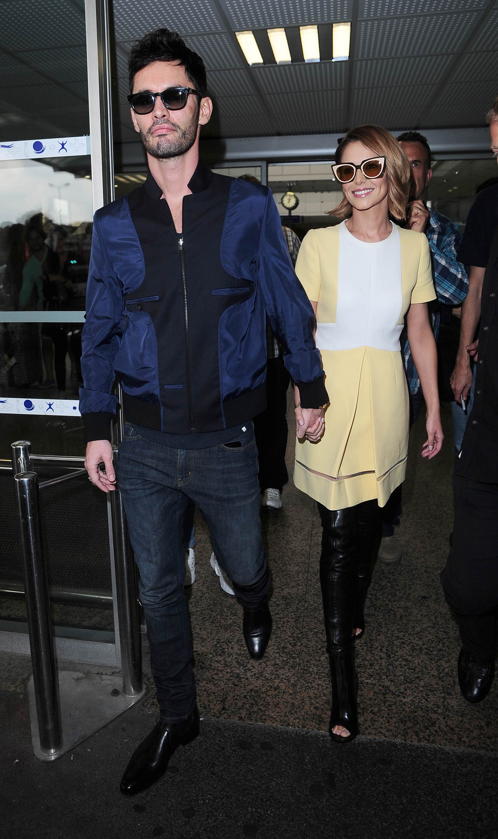 Cheryl Cole at Nice Cote d’Azur Airport in France