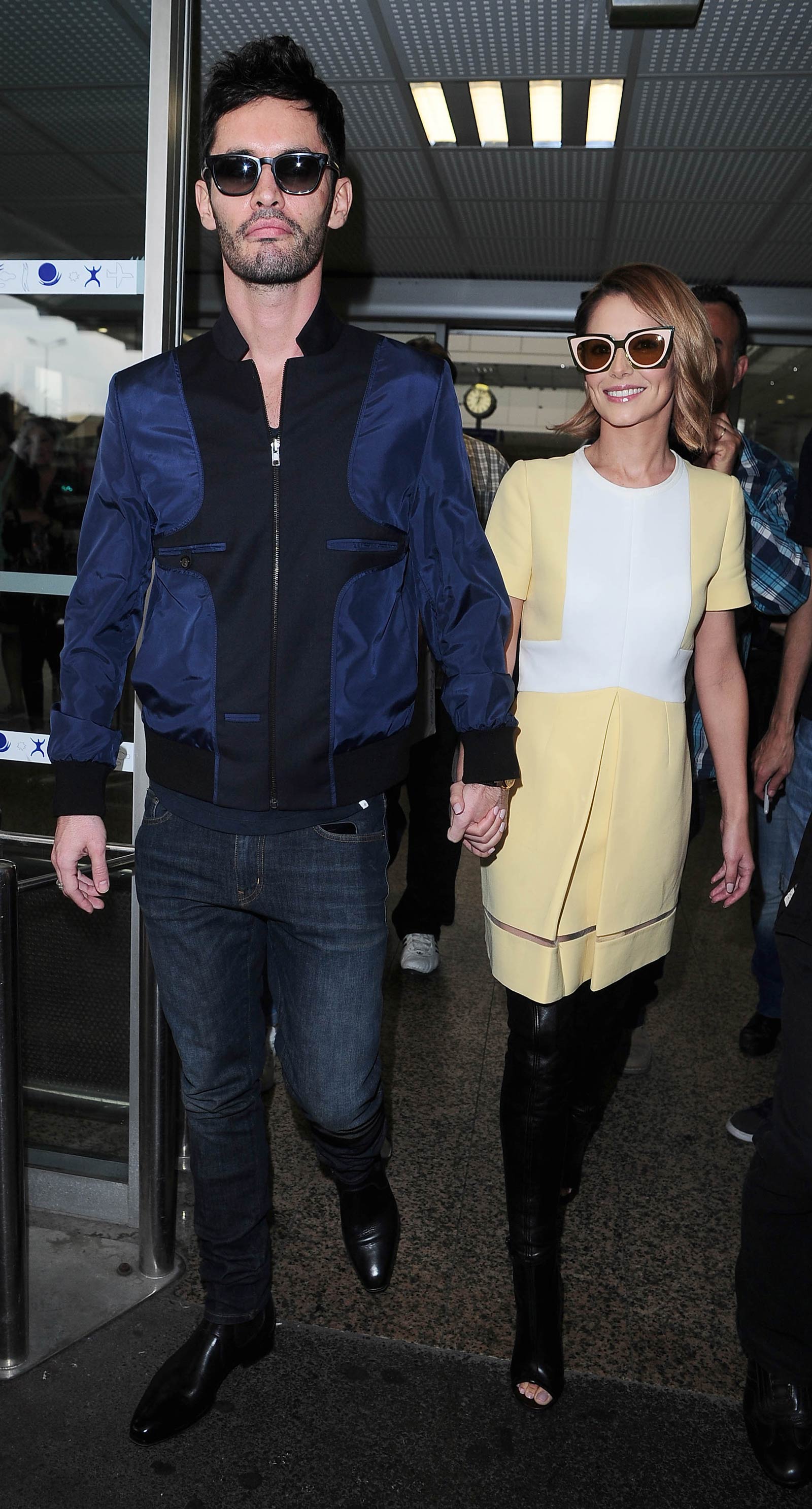 Cheryl Cole at Nice Cote d’Azur Airport in France