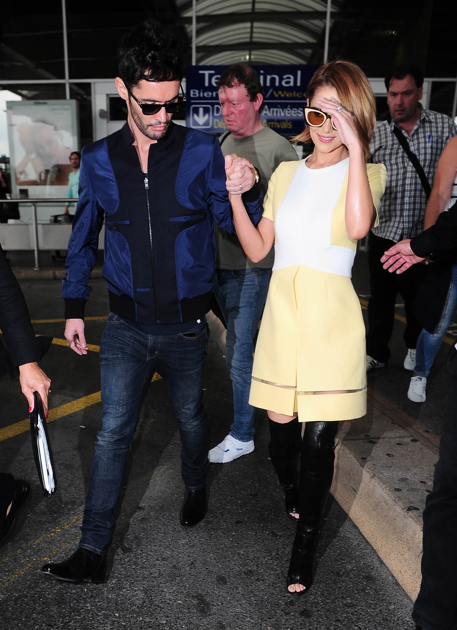 Cheryl Cole at Nice Cote d’Azur Airport in France