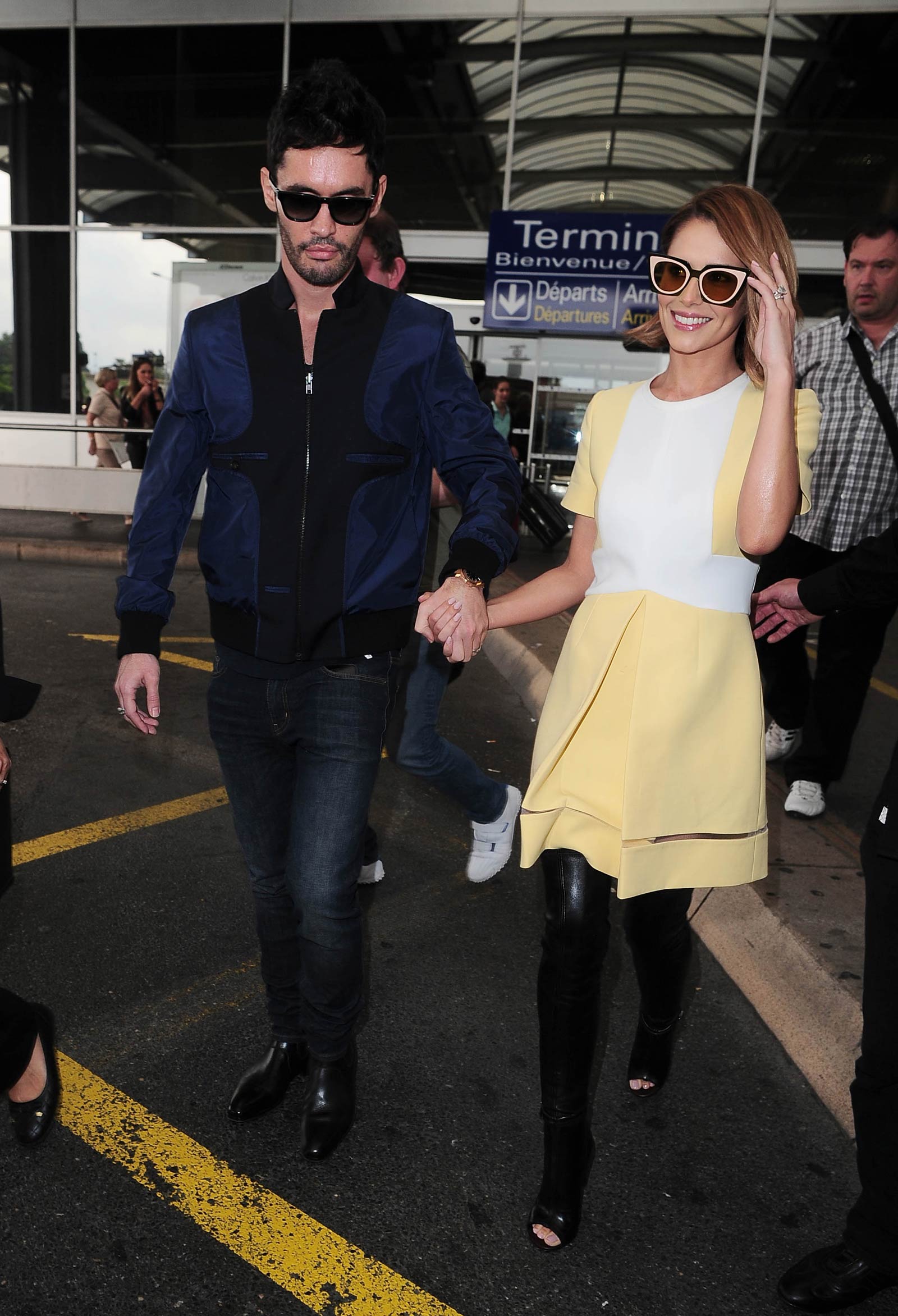 Cheryl Cole at Nice Cote d’Azur Airport in France