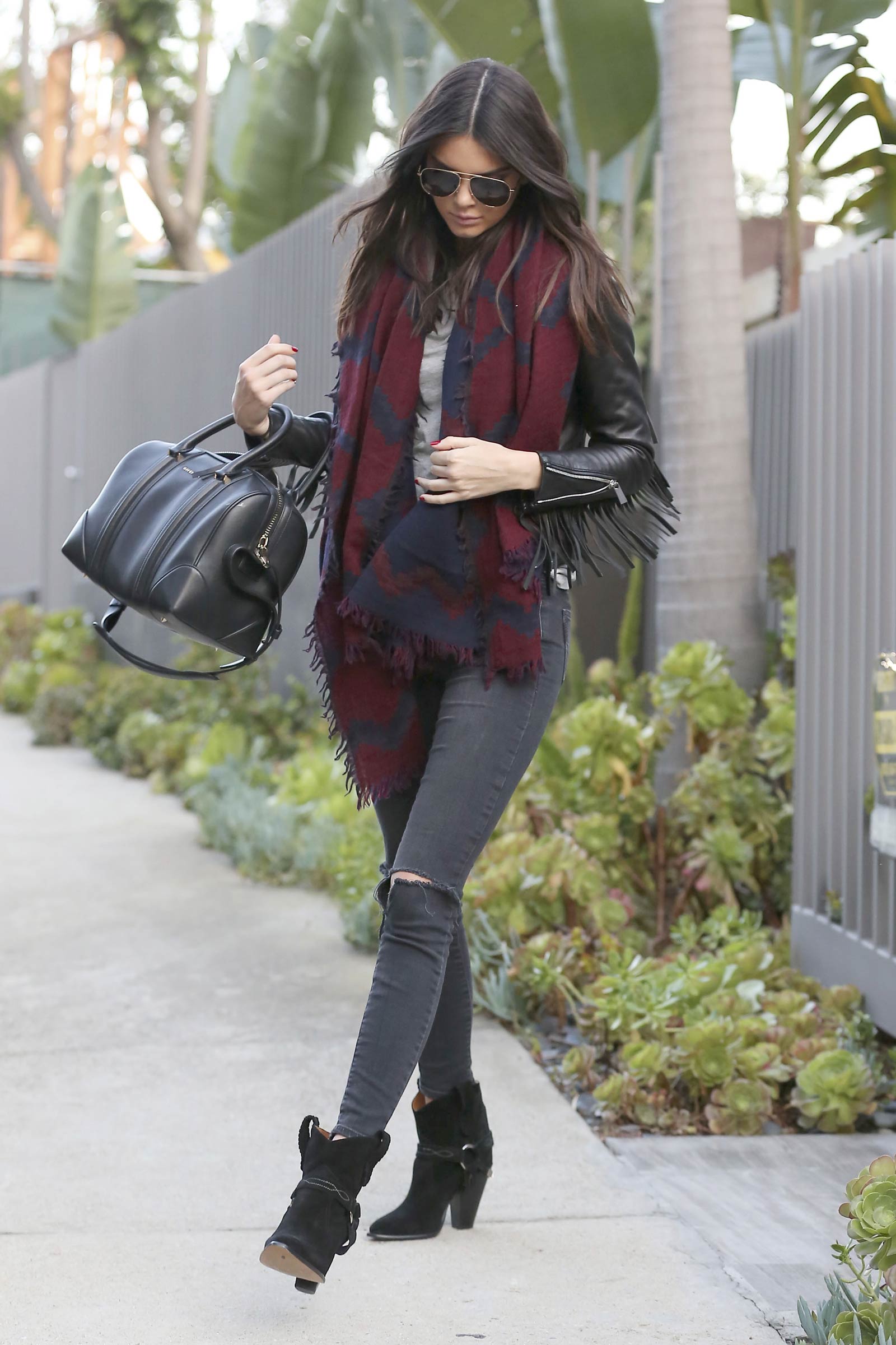 Kendall Jenner out in Beverly Hills