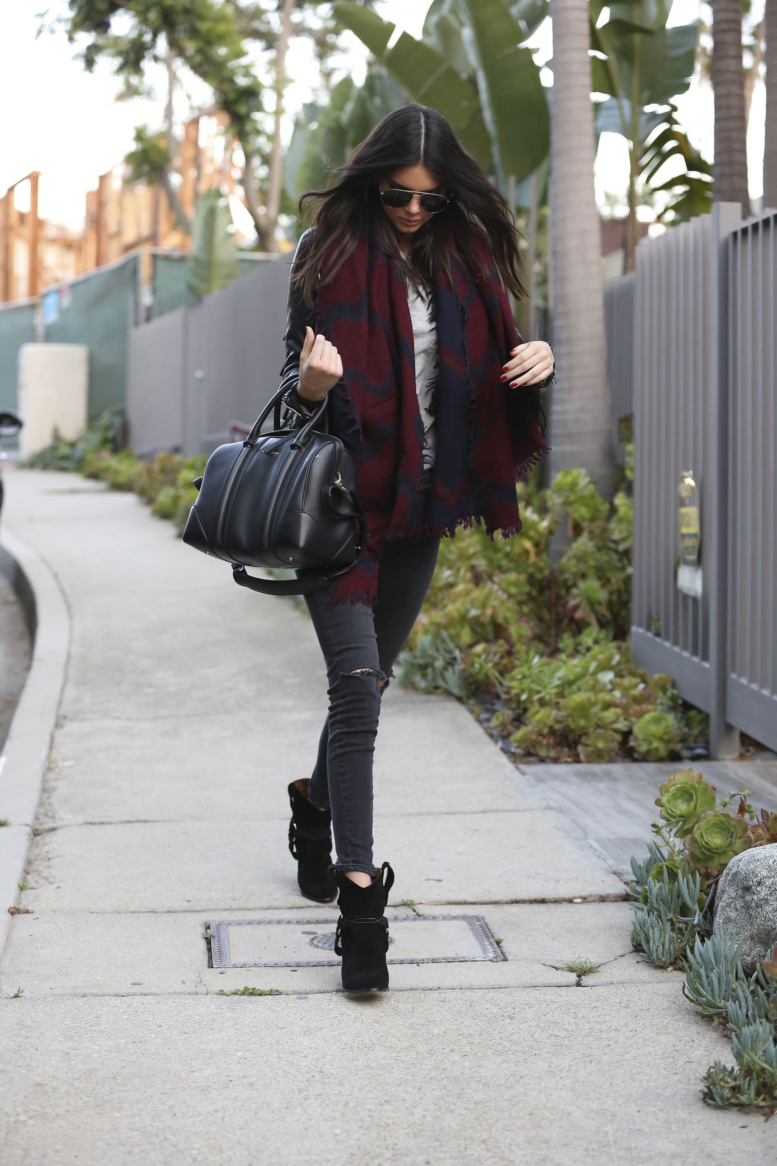 Kendall Jenner out in Beverly Hills