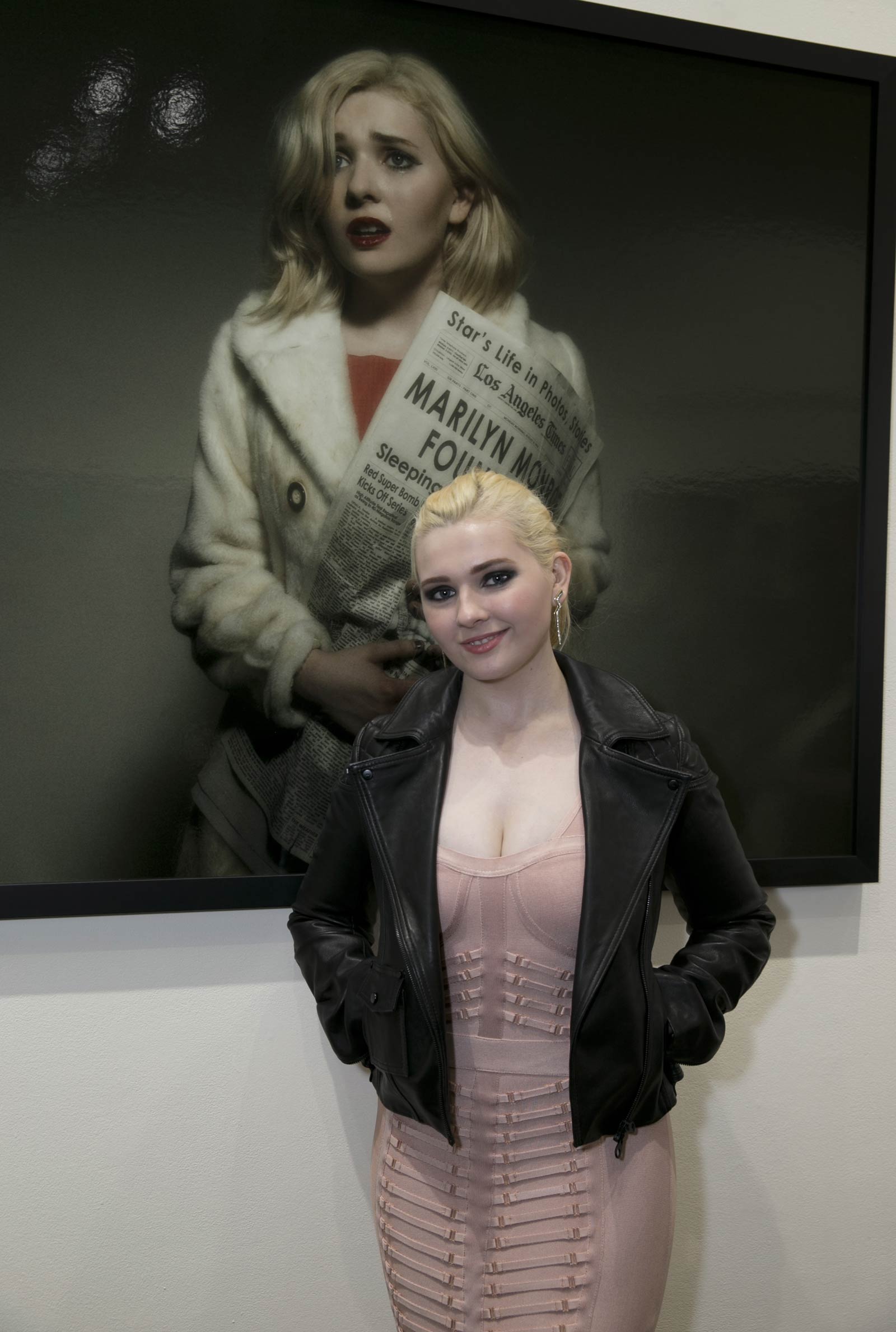 Abigail Breslin attends Tyler Shields Historical Fiction Preview