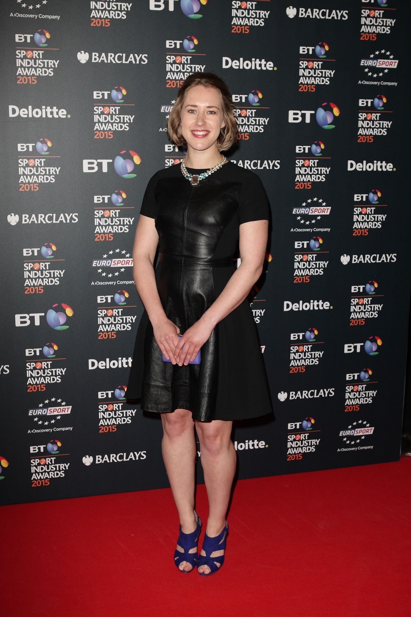Lizzy Yarnold attends BT Sport Industry Awards
