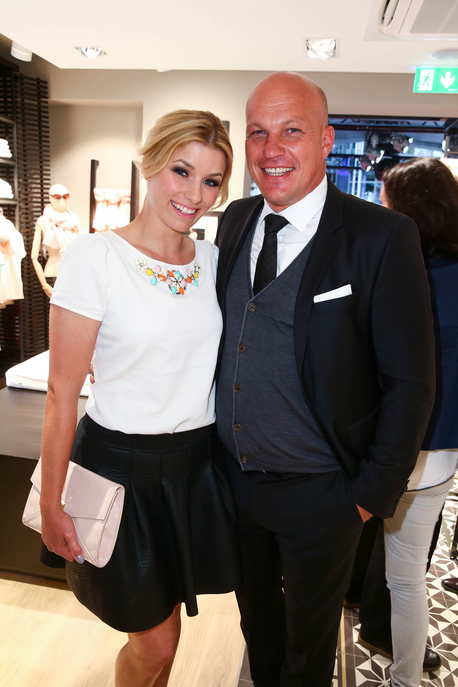 Annica Hansen attends BRAX Store Opening