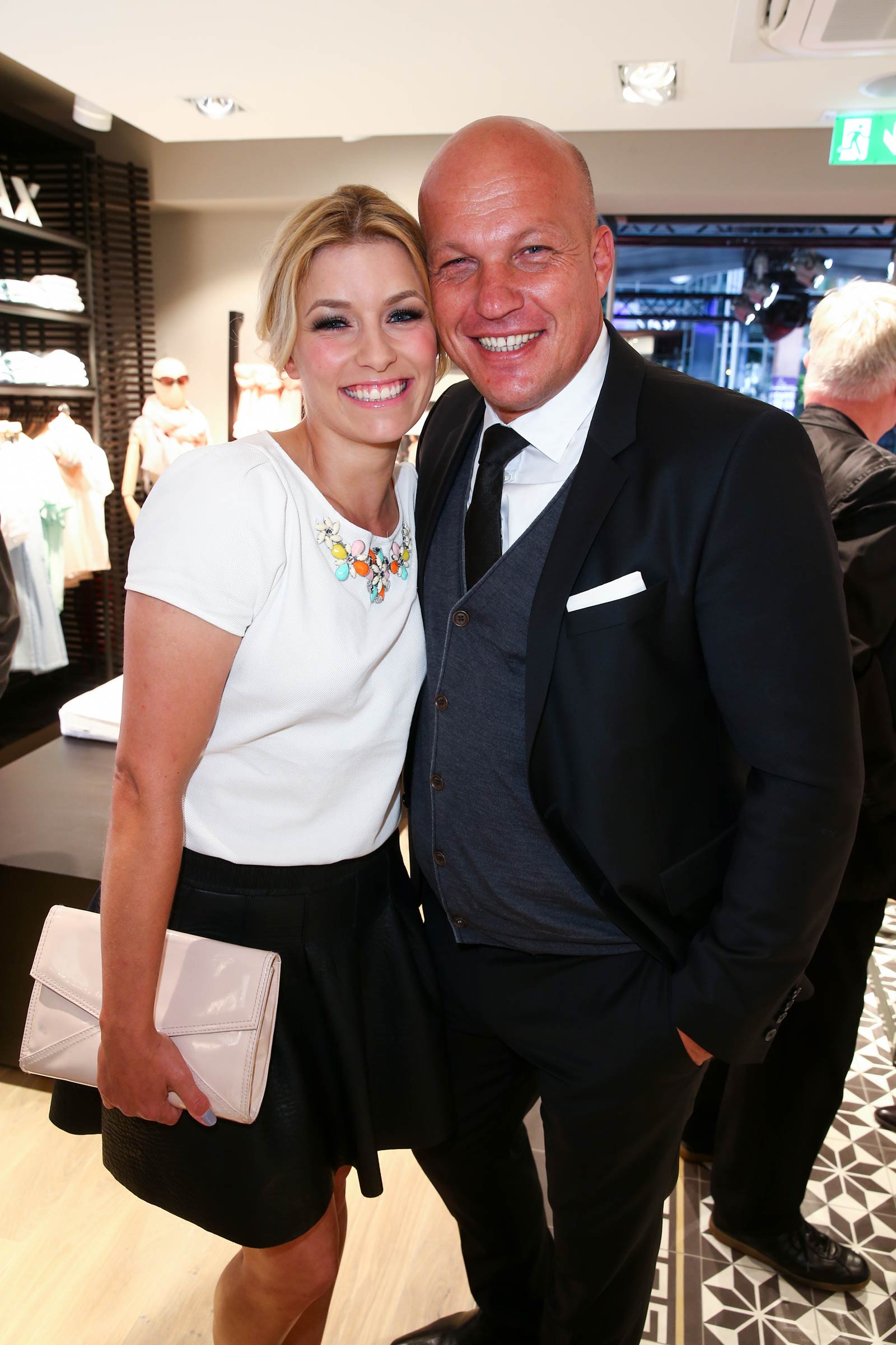 Annica Hansen attends BRAX Store Opening