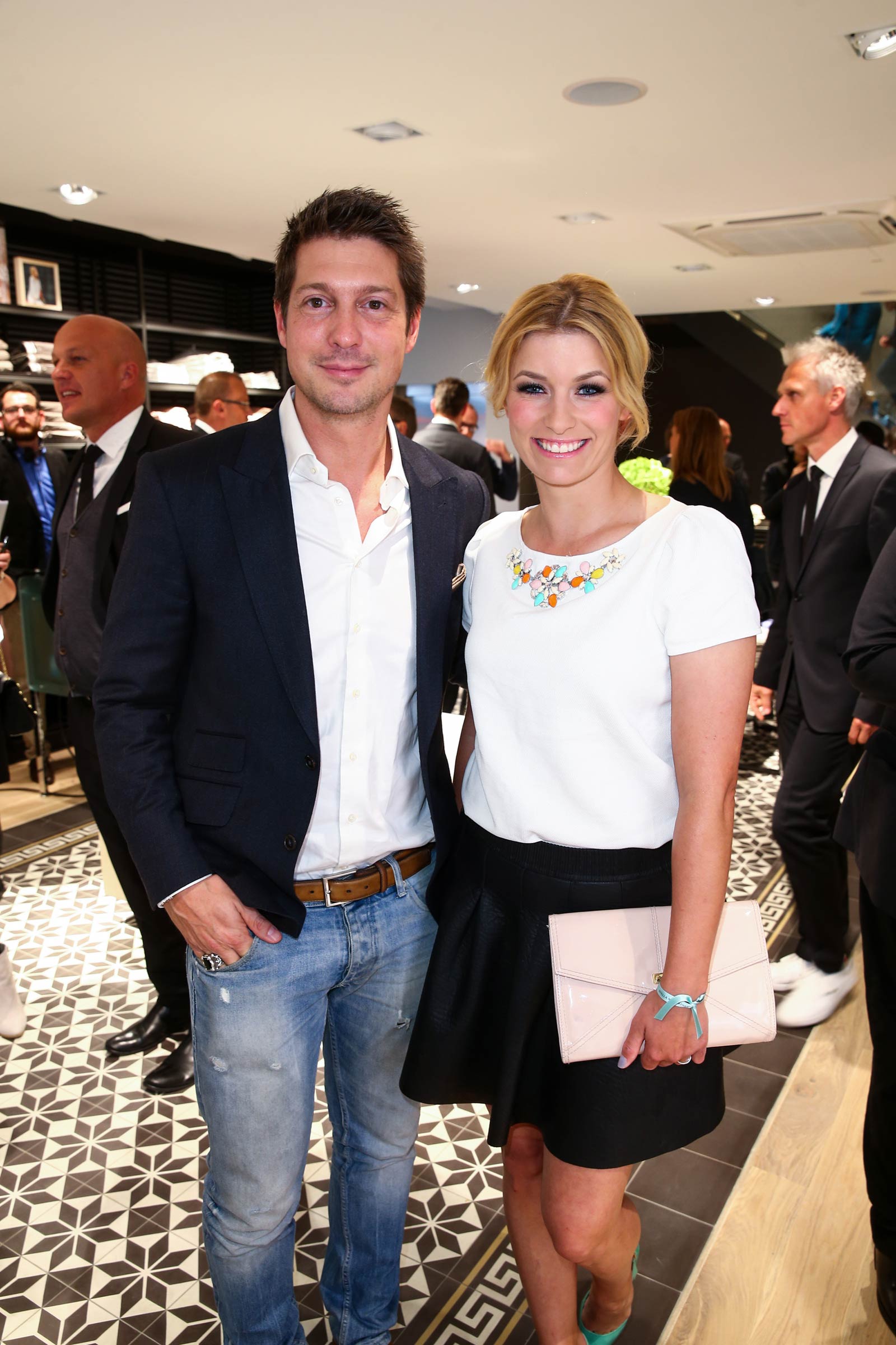 Annica Hansen attends BRAX Store Opening