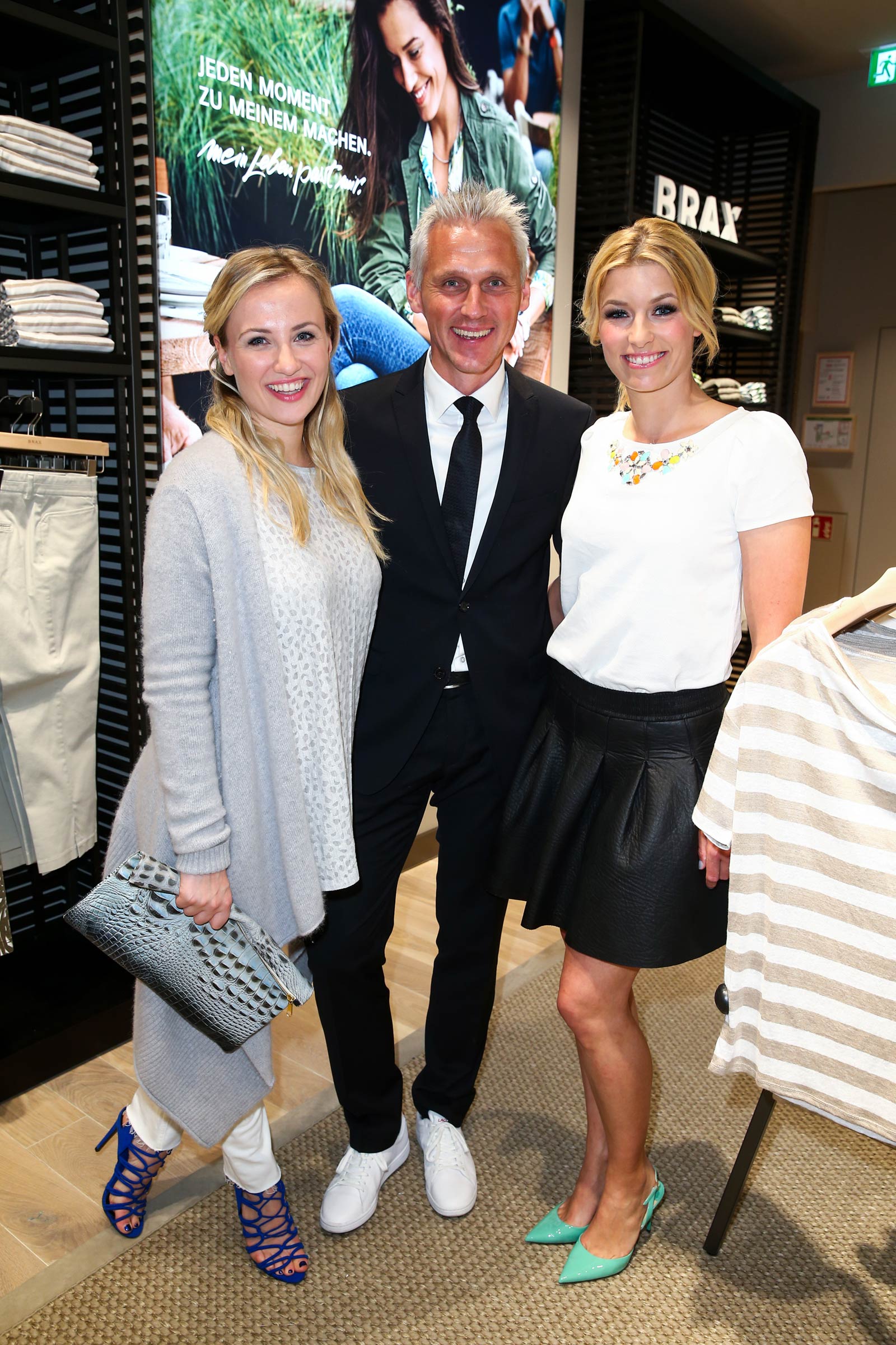 Annica Hansen attends BRAX Store Opening