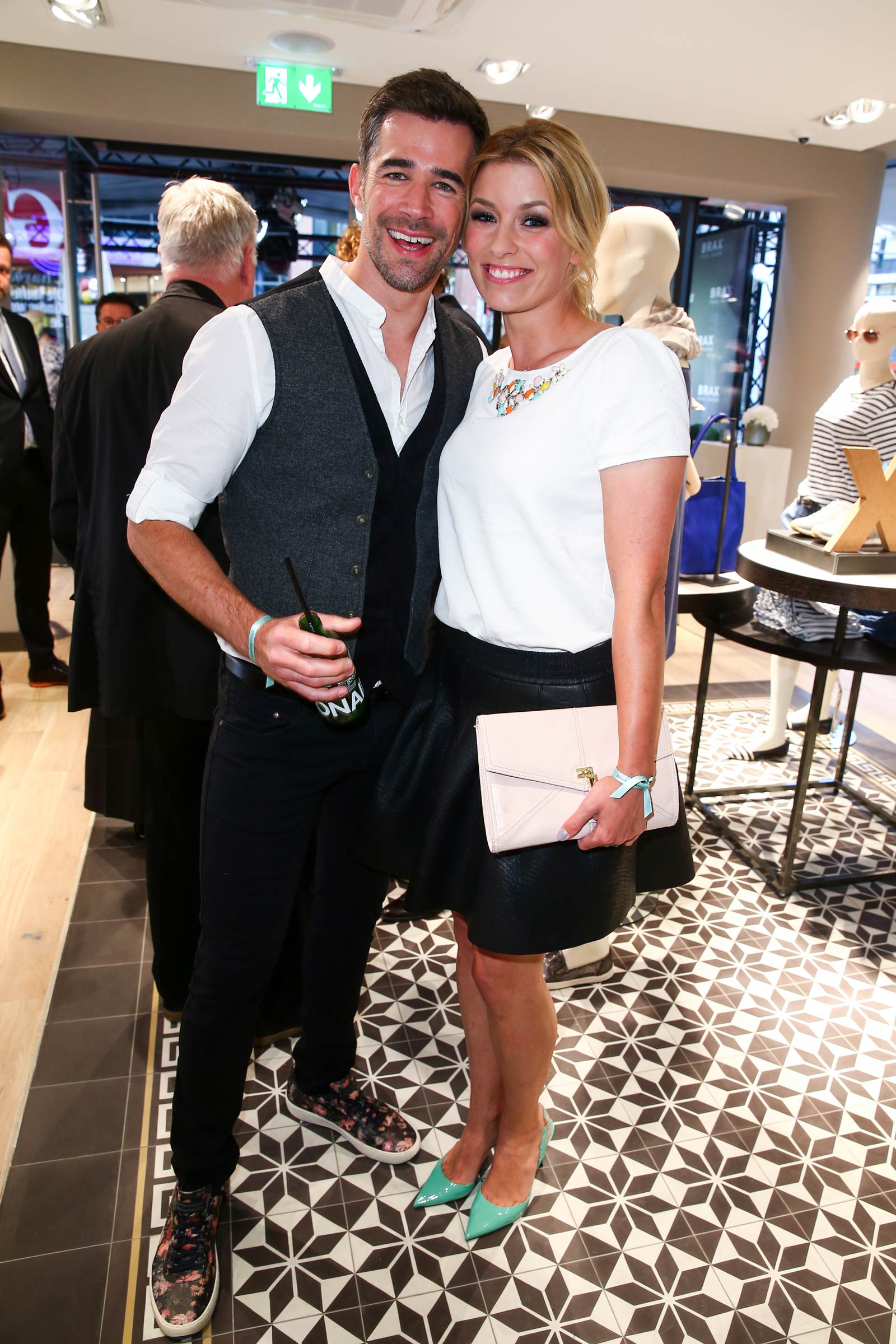 Annica Hansen attends BRAX Store Opening