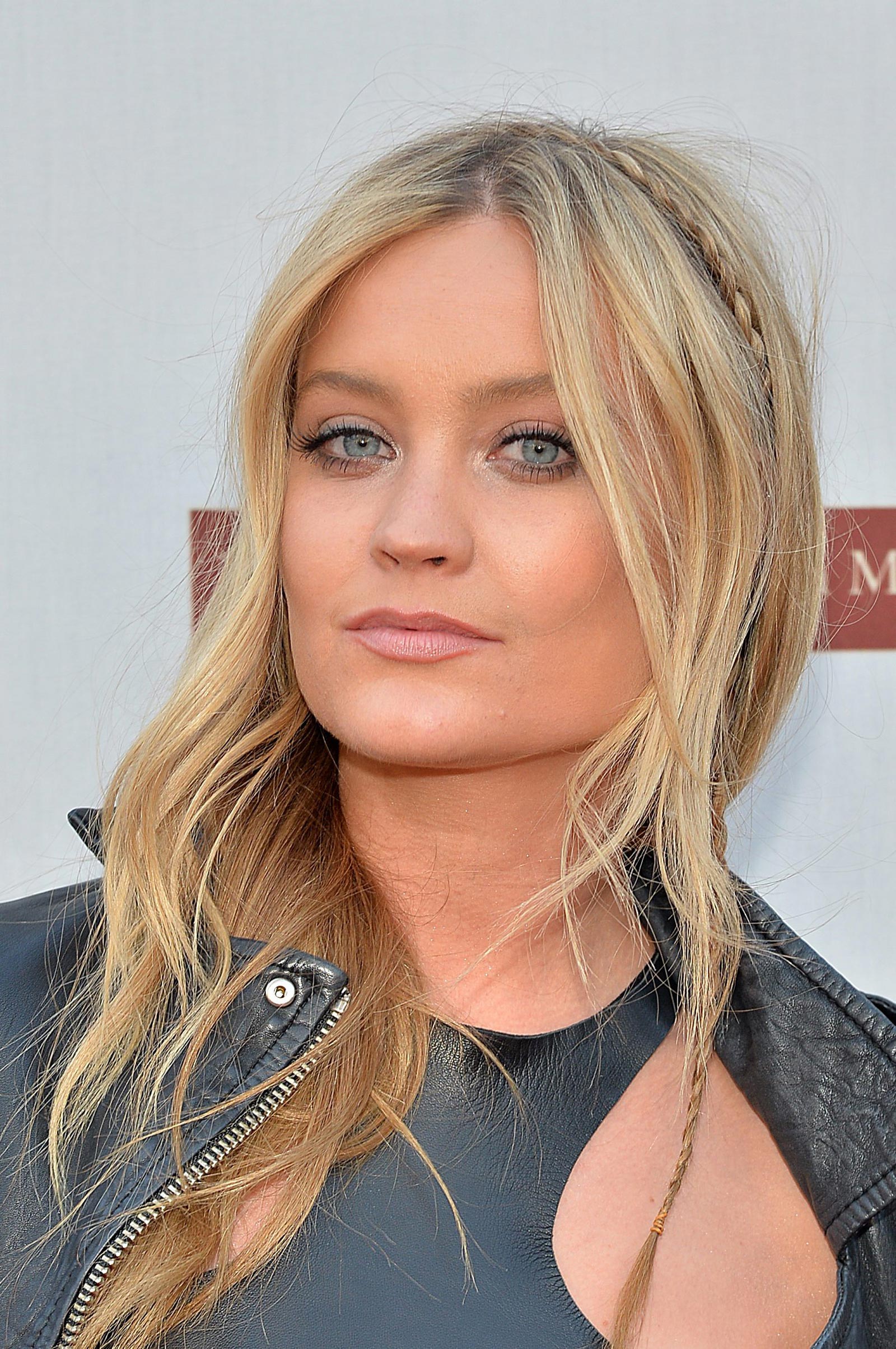 Laura Whitmore attends UK Fashion and Textile Awards