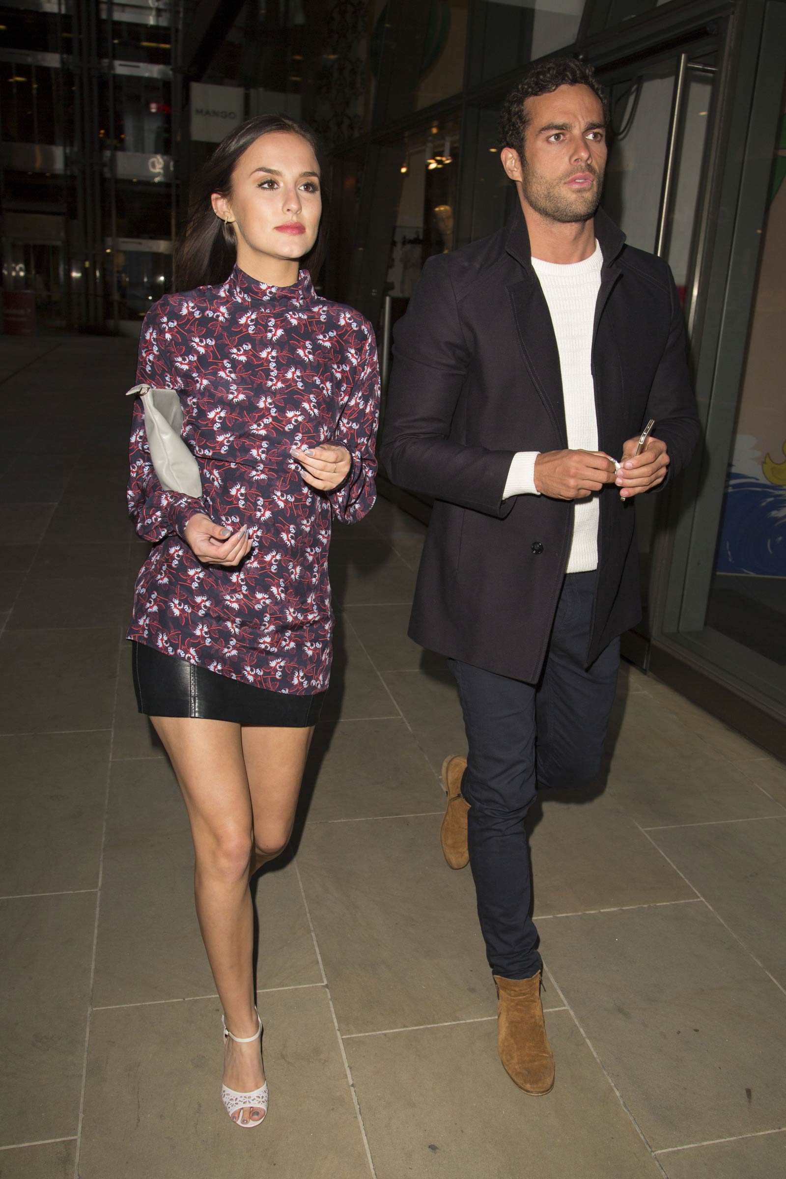 Lucy Watson attends Moet Ice Imperial Summer Party Pop Up Launch Event