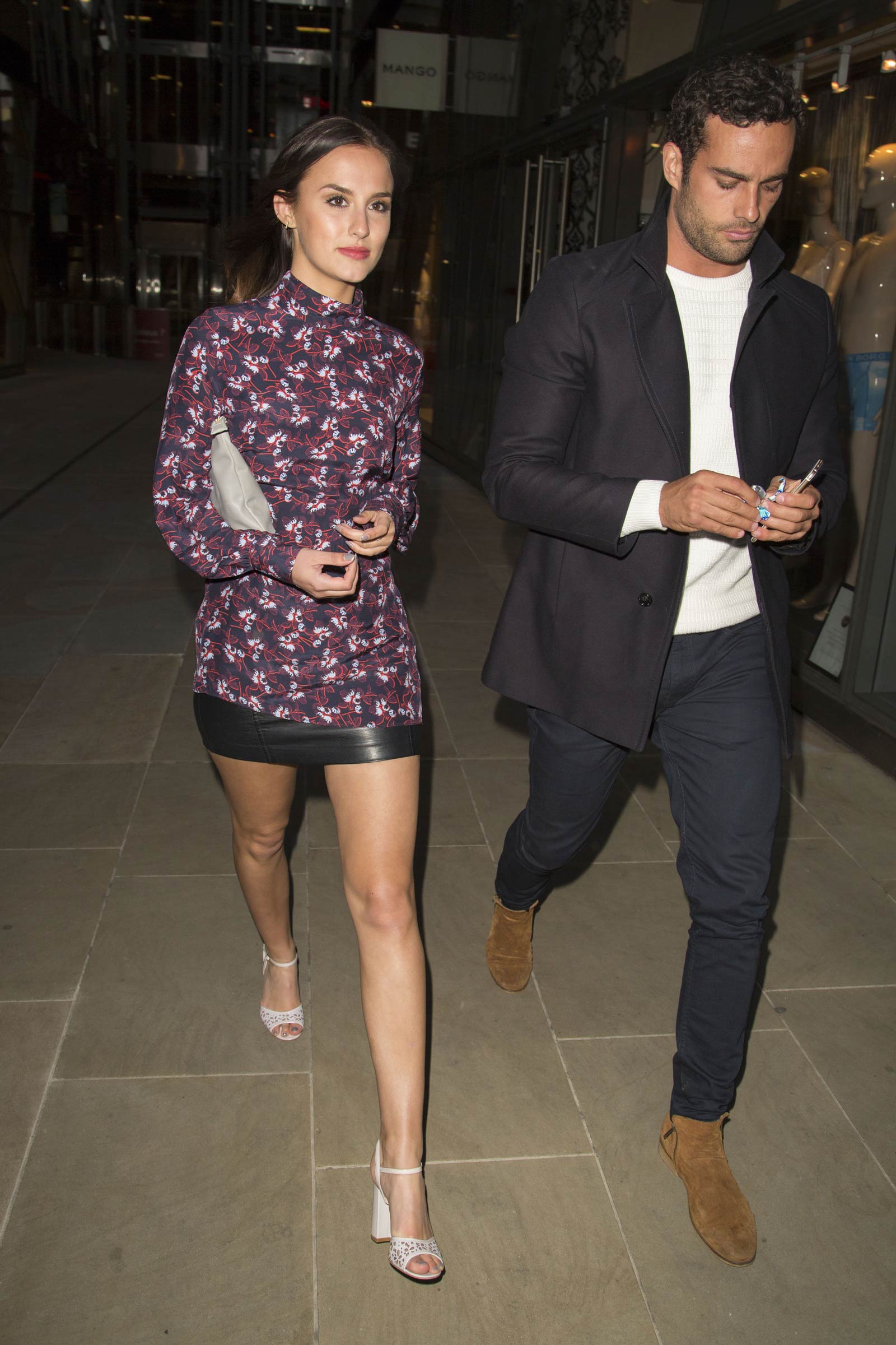 Lucy Watson attends Moet Ice Imperial Summer Party Pop Up Launch Event