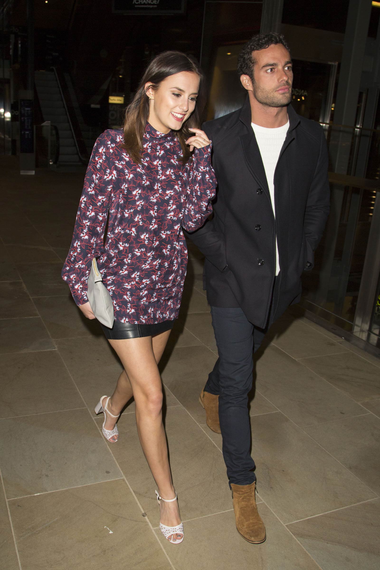 Lucy Watson attends Moet Ice Imperial Summer Party Pop Up Launch Event