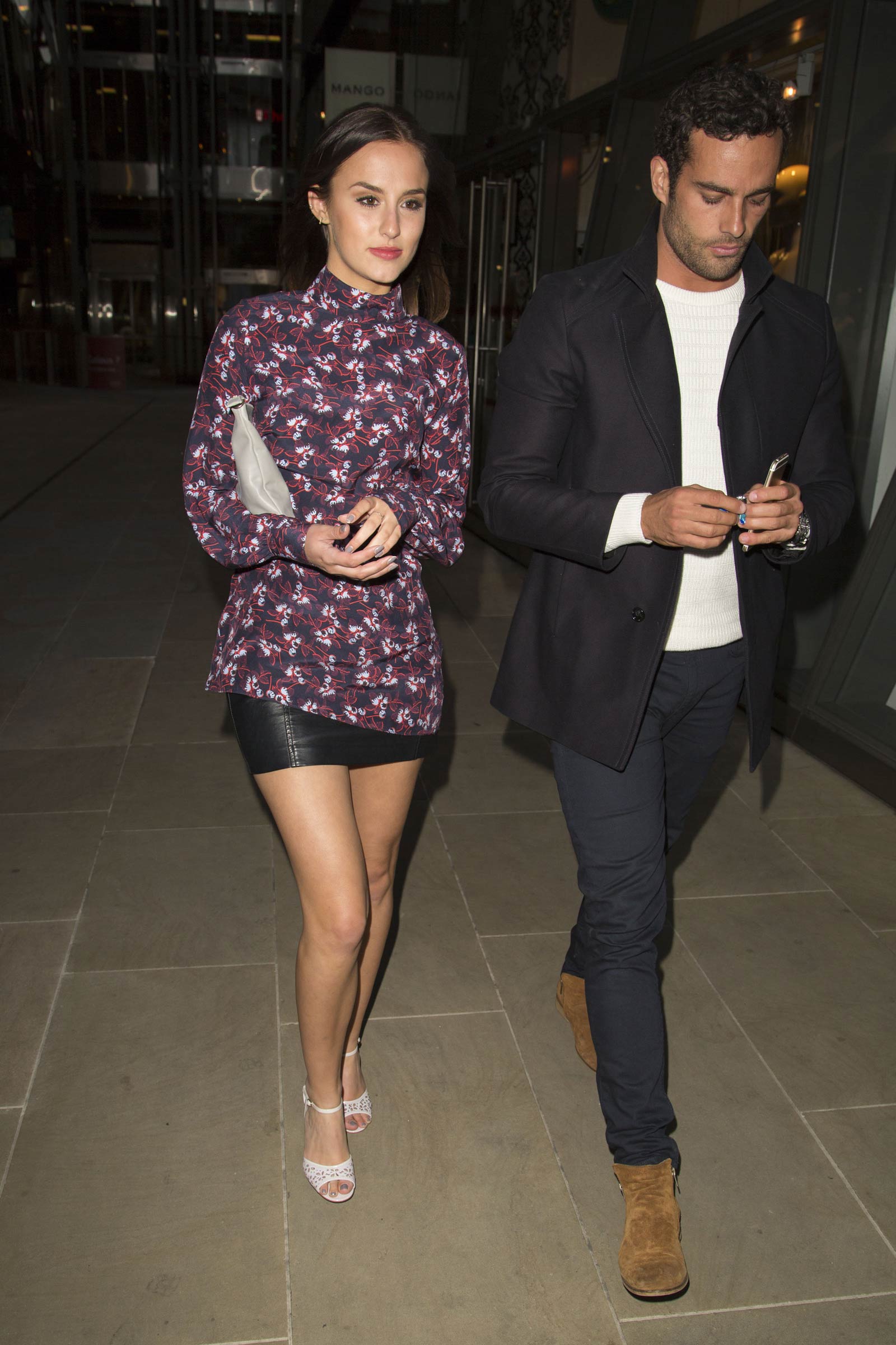 Lucy Watson attends Moet Ice Imperial Summer Party Pop Up Launch Event