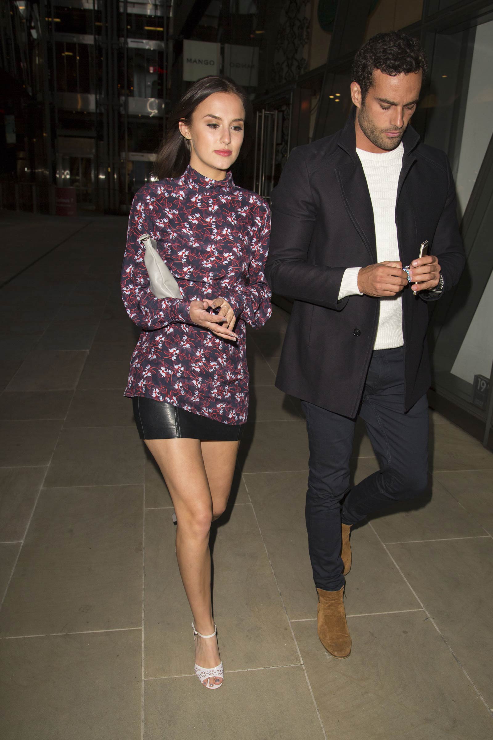 Lucy Watson attends Moet Ice Imperial Summer Party Pop Up Launch Event