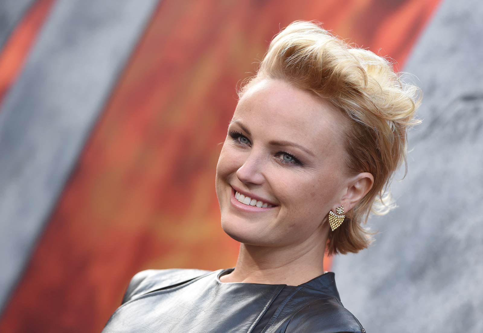 Malin Akerman attends San Andreas premiere