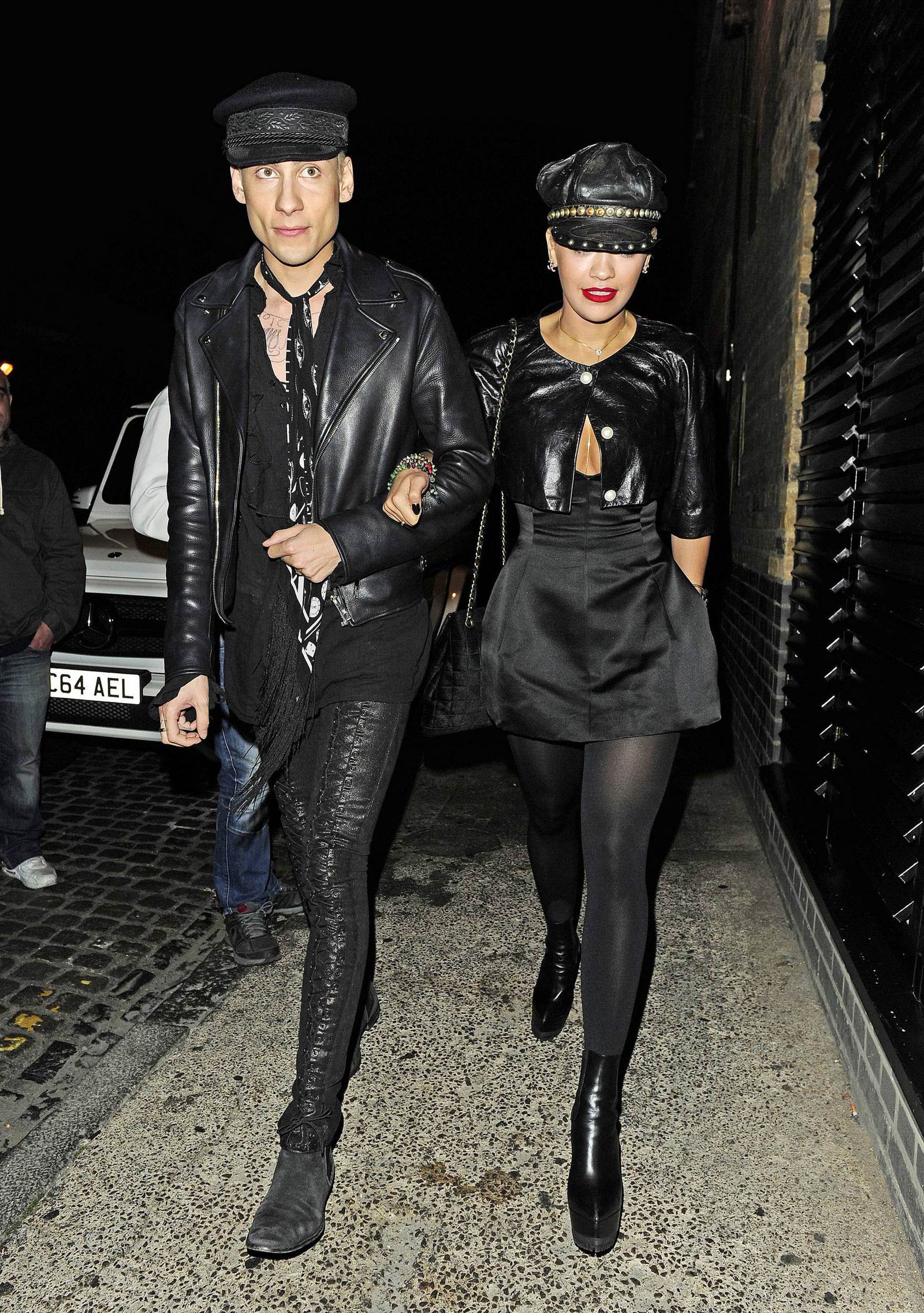 Rita Ora seen at Chiltern Firehouse