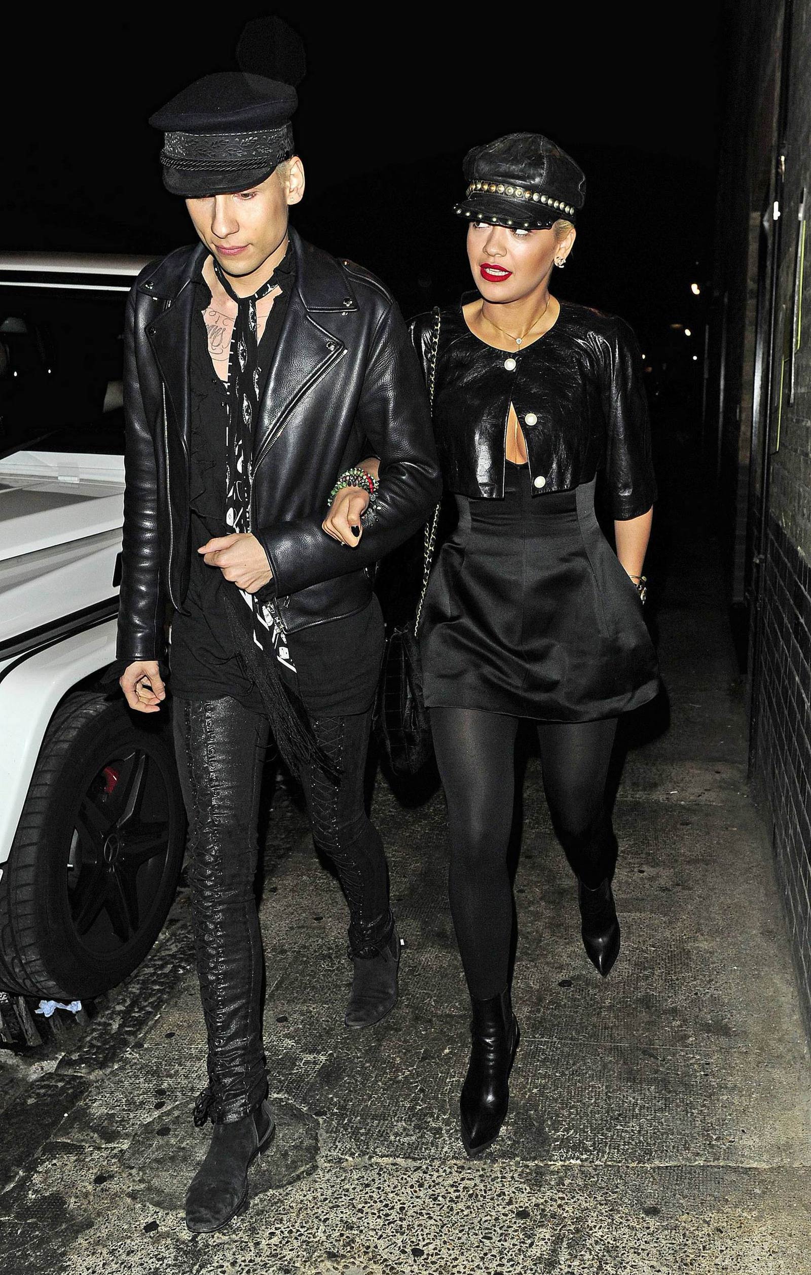 Rita Ora seen at Chiltern Firehouse