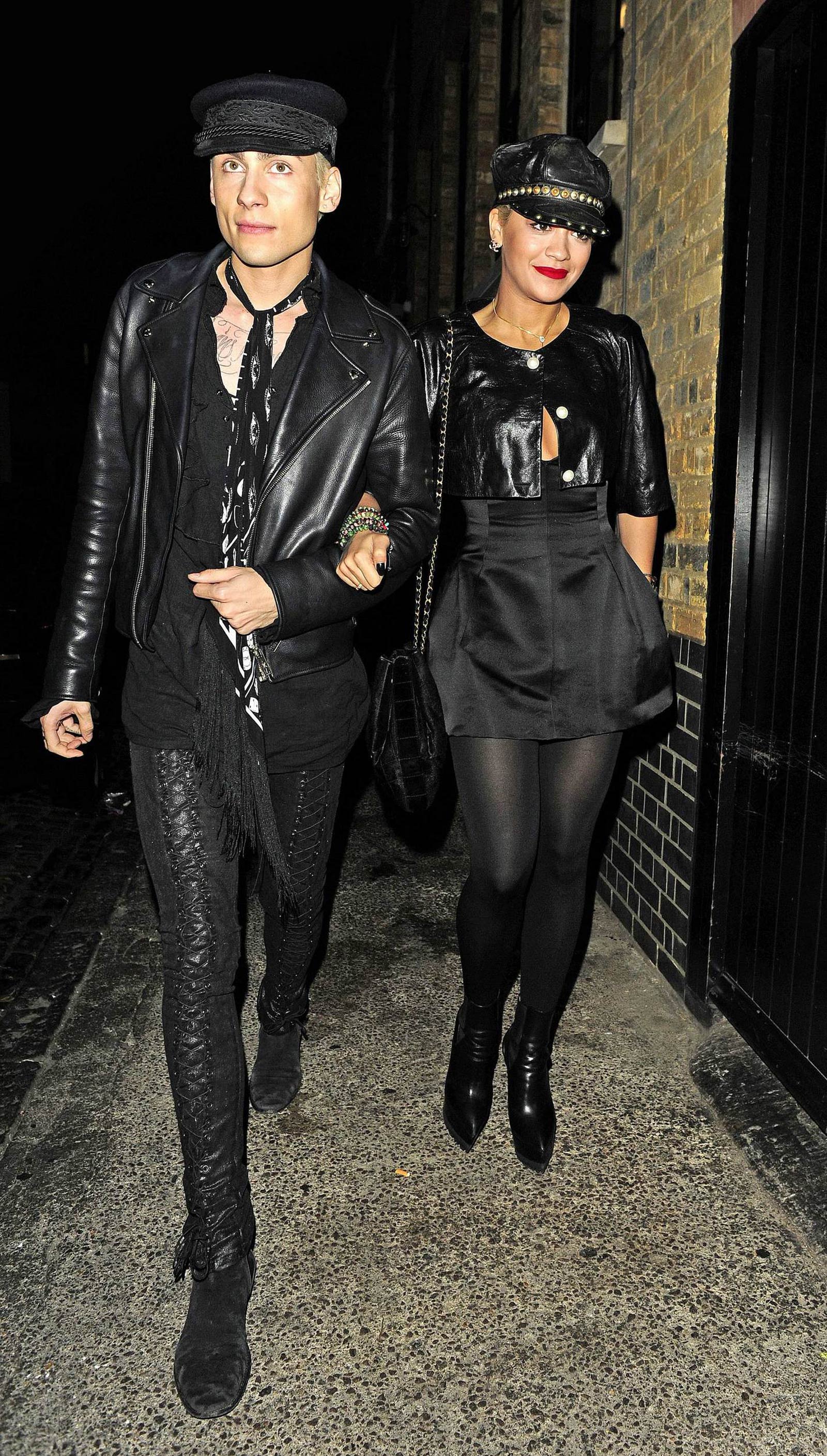 Rita Ora seen at Chiltern Firehouse