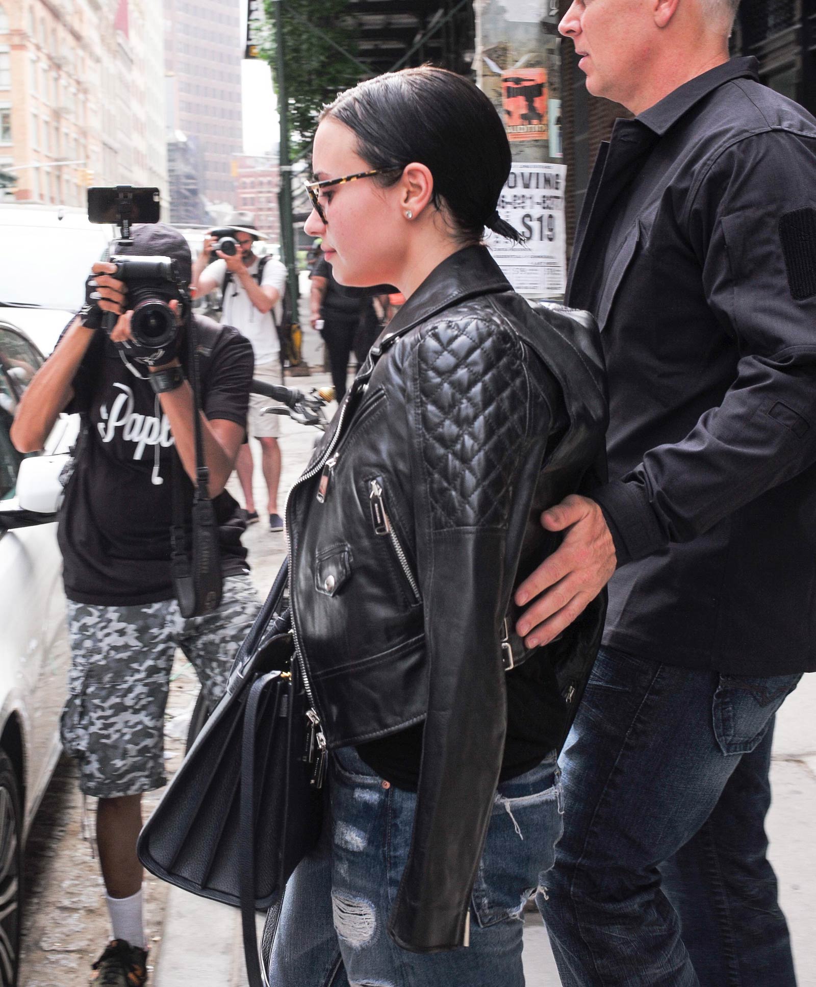 Demi Lovato out in NYC