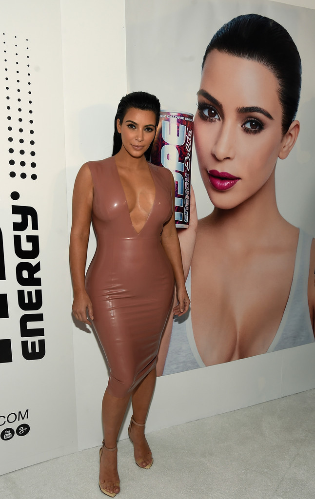 Kim Kardashian West attends the Hype Energy Drinks U.S. Launch