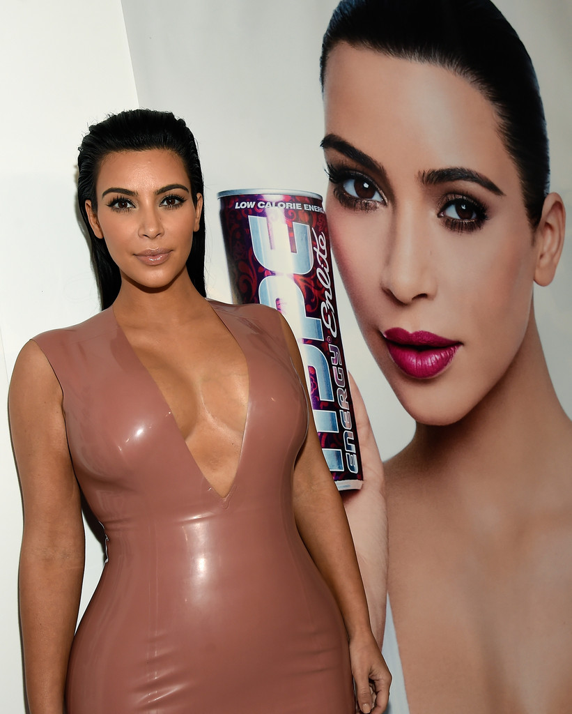 Kim Kardashian West attends the Hype Energy Drinks U.S. Launch