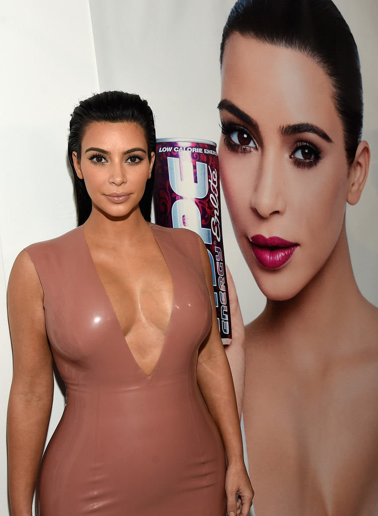 Kim Kardashian West attends the Hype Energy Drinks U.S. Launch