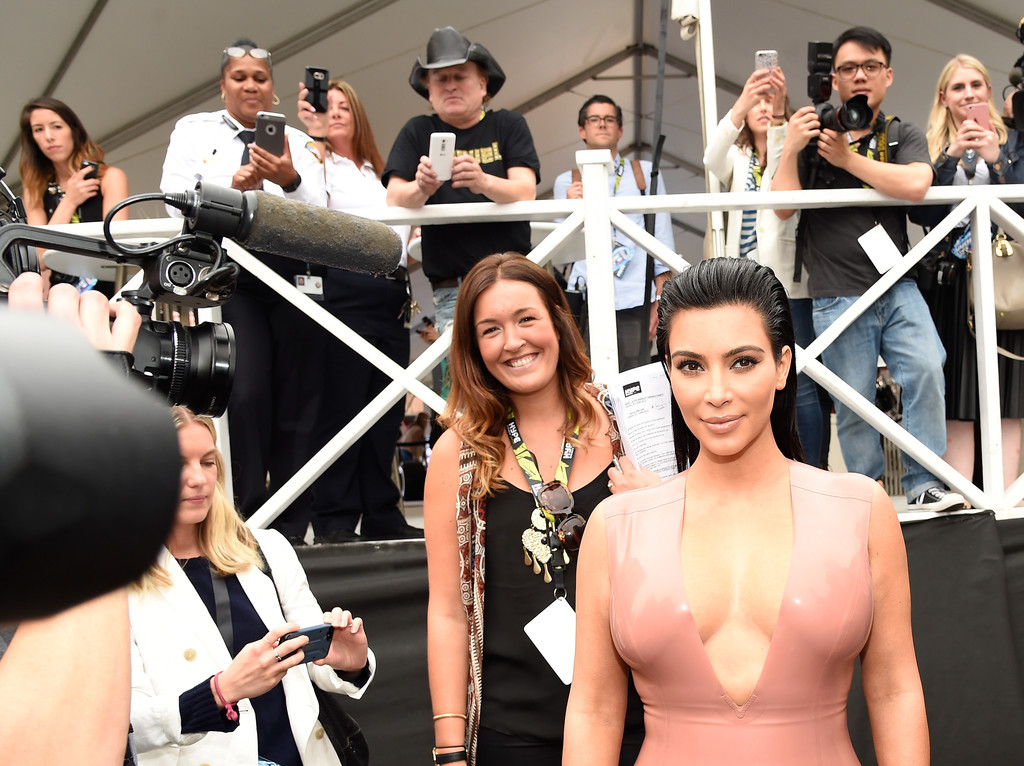 Kim Kardashian West attends the Hype Energy Drinks U.S. Launch