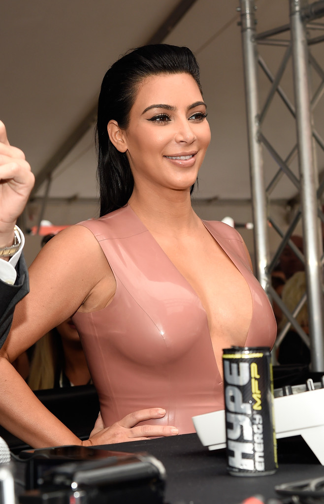 Kim Kardashian West attends the Hype Energy Drinks U.S. Launch