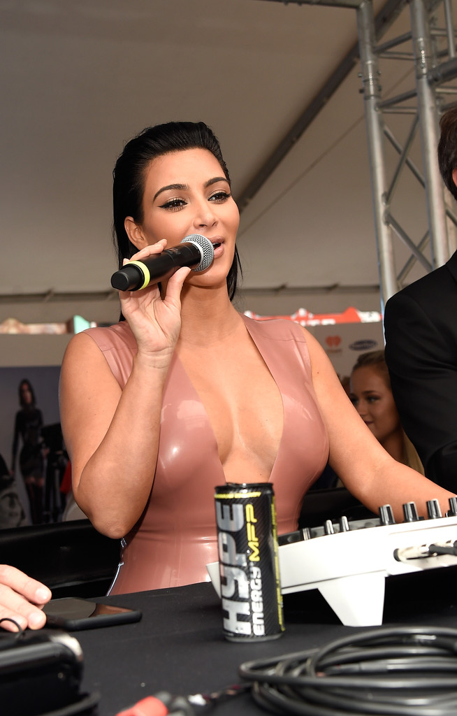 Kim Kardashian West attends the Hype Energy Drinks U.S. Launch