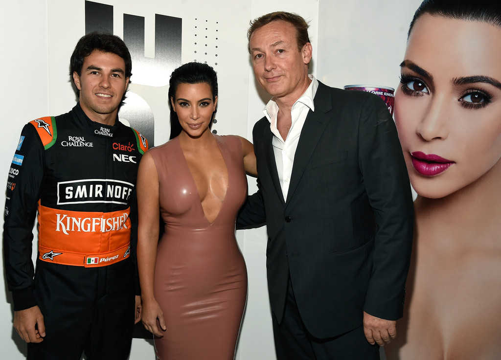 Kim Kardashian West attends the Hype Energy Drinks U.S. Launch