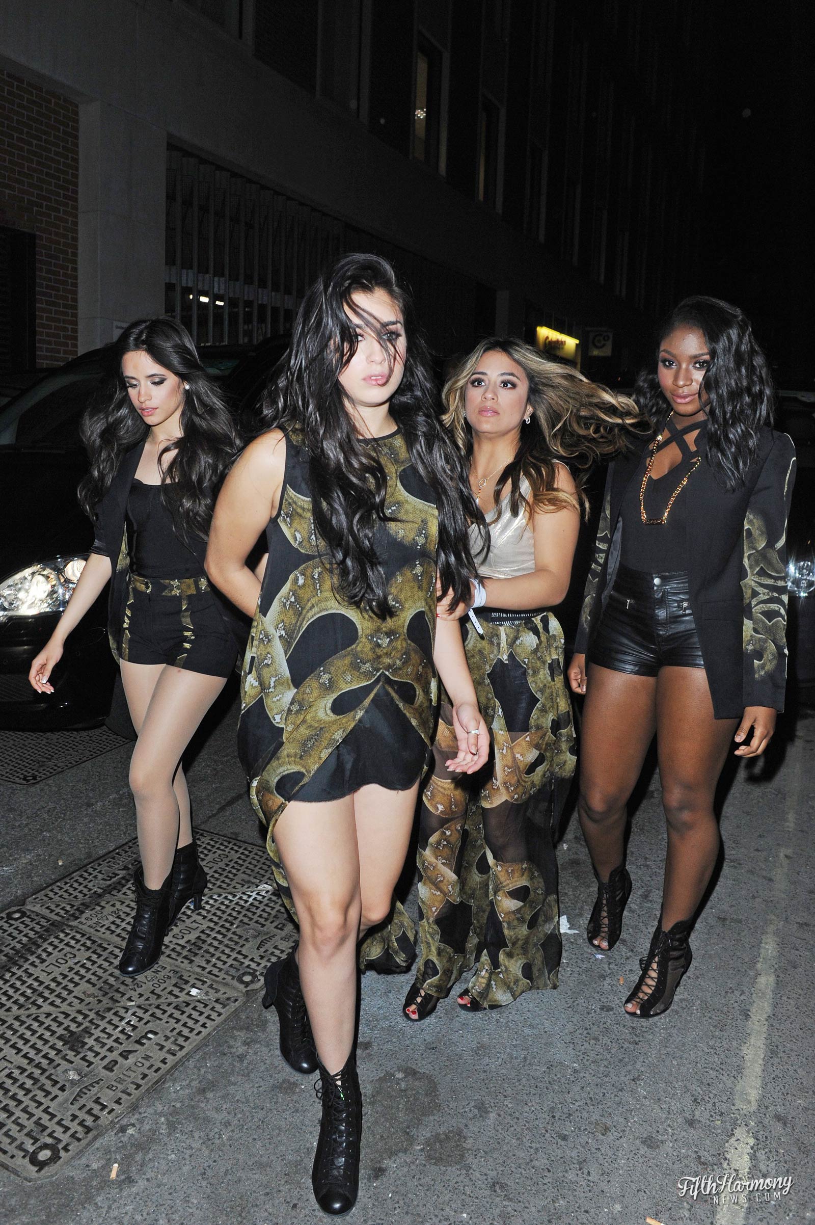 Fifth Harmony leaving Libertine nightclub