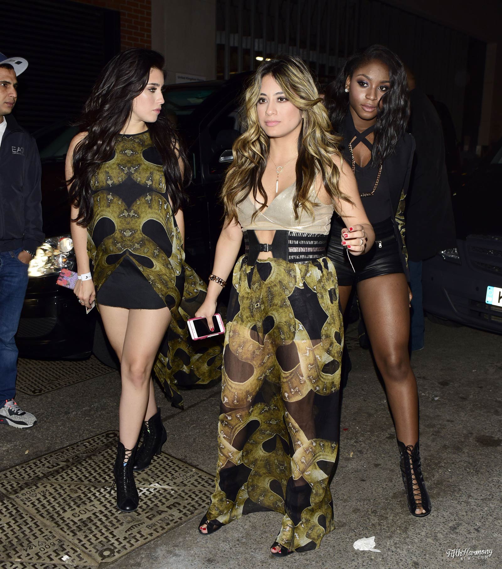 Fifth Harmony leaving Libertine nightclub