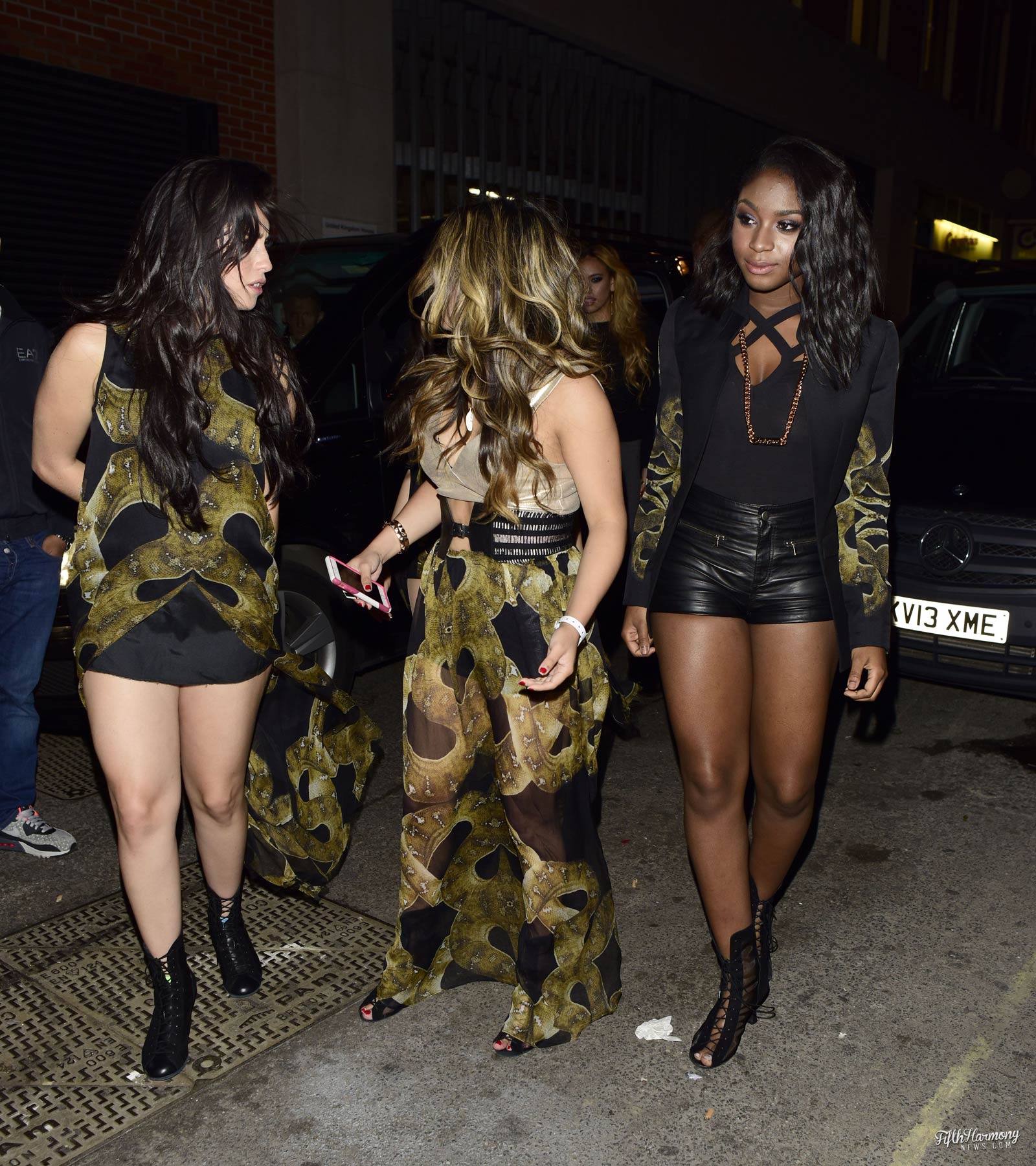 Fifth Harmony leaving Libertine nightclub