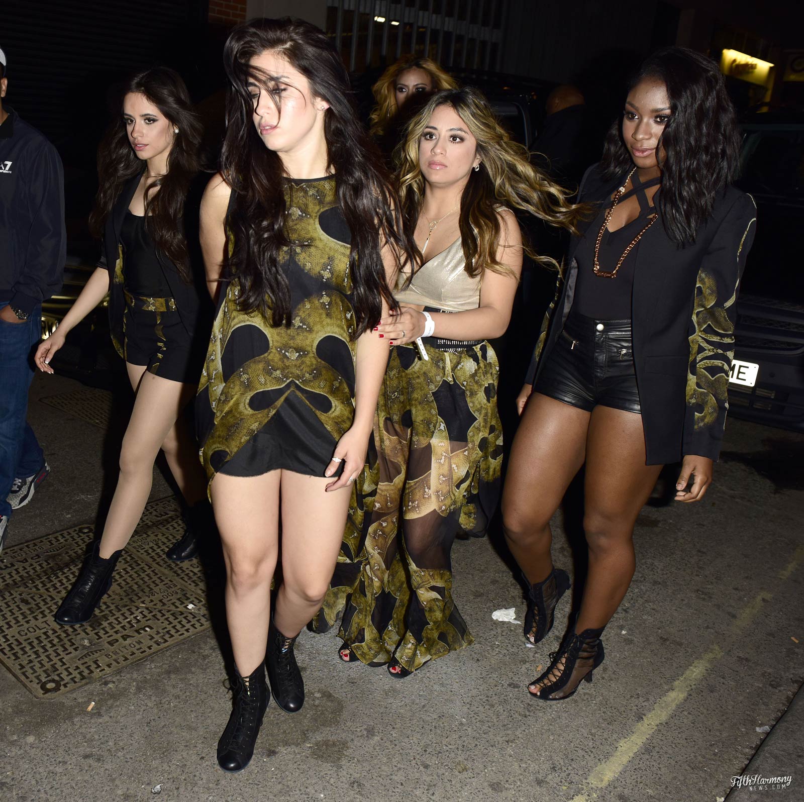 Fifth Harmony leaving Libertine nightclub