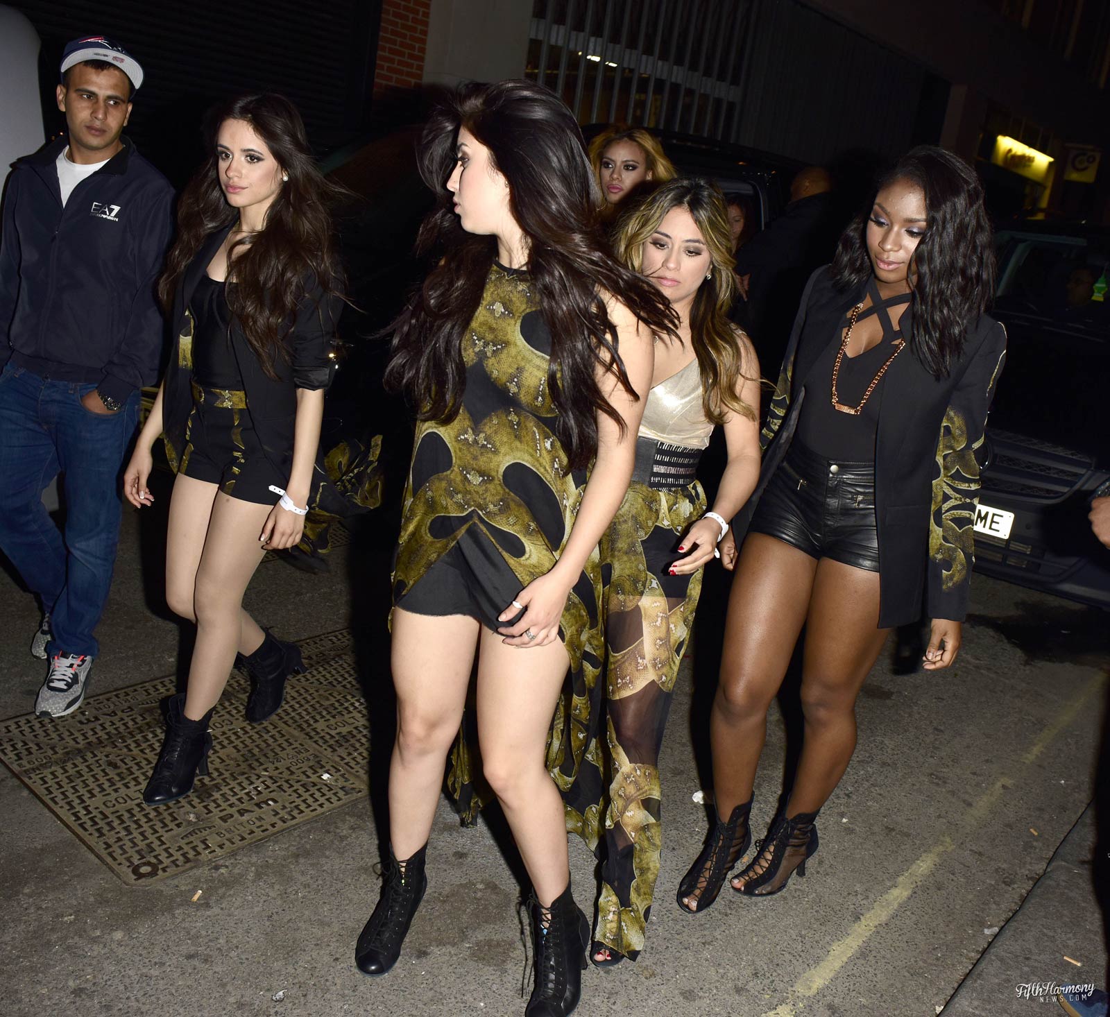 Fifth Harmony leaving Libertine nightclub