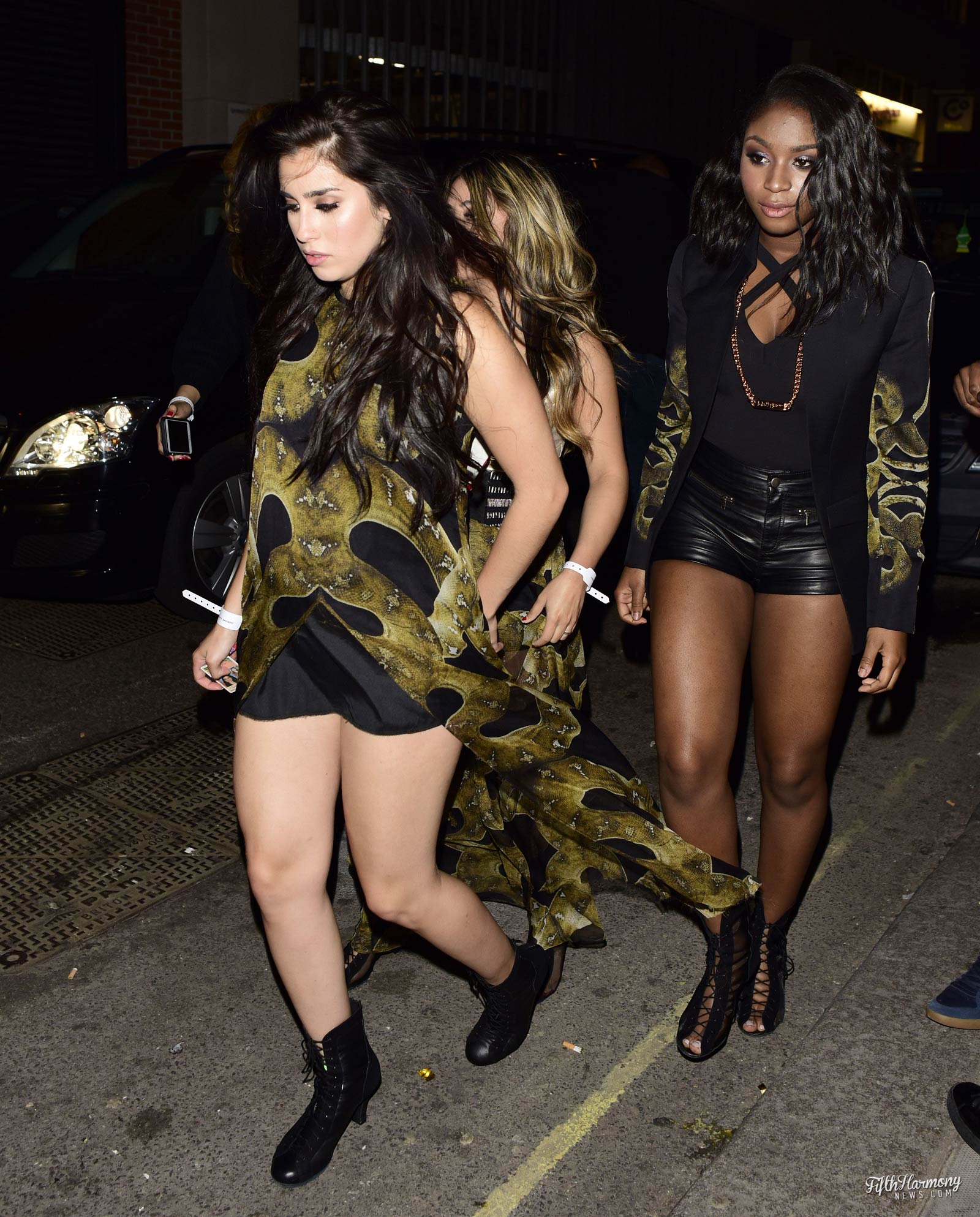 Fifth Harmony leaving Libertine nightclub