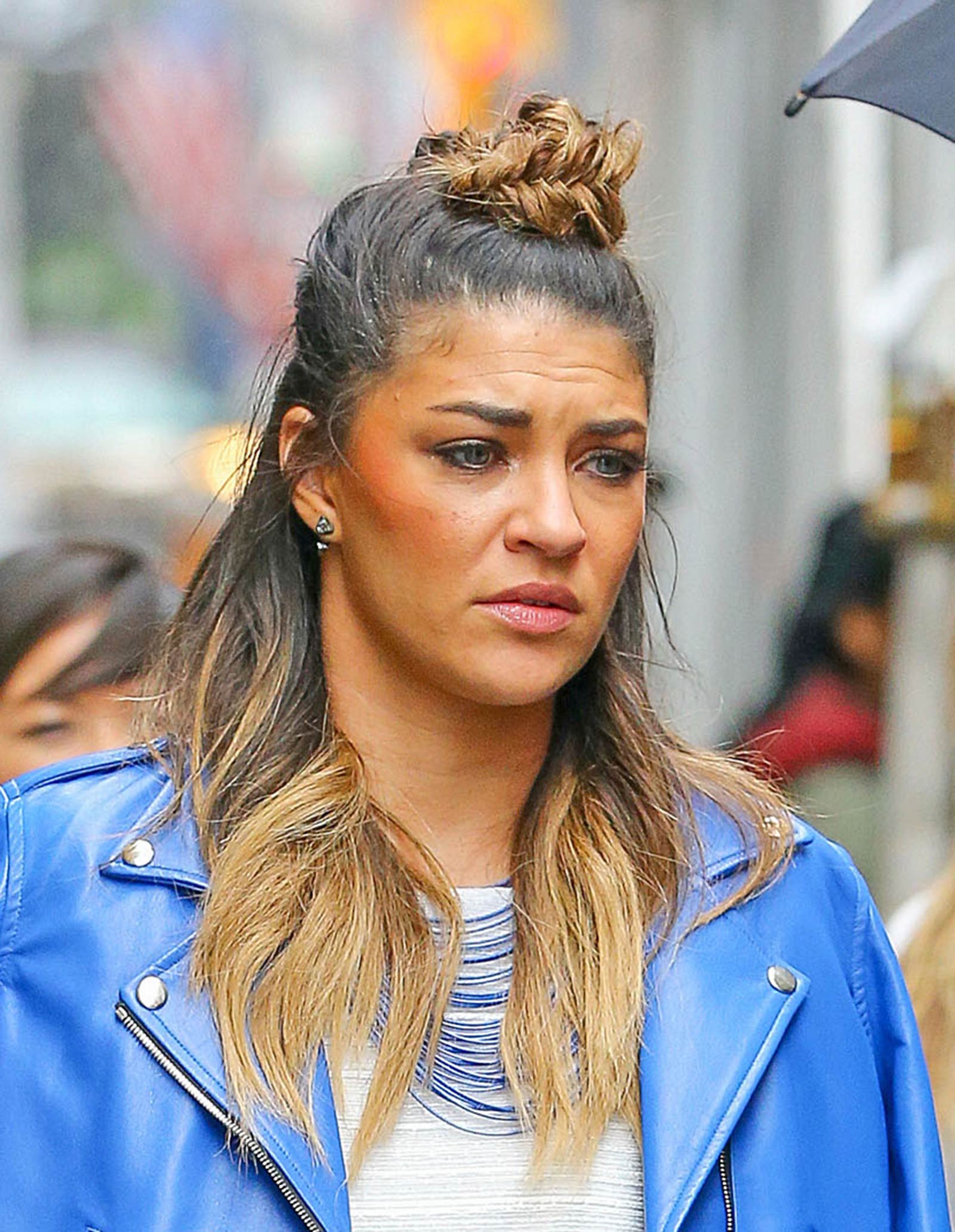 Jessica Szohr out and about in NYC