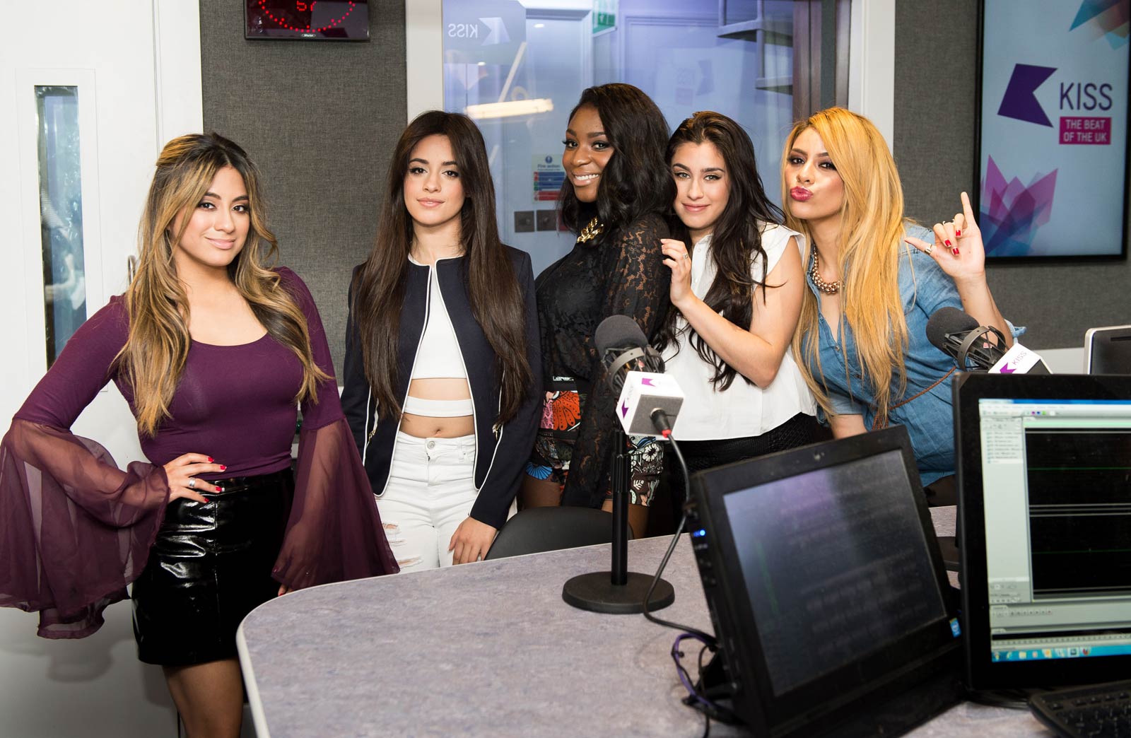 Fifth Harmony visit The KISS FM Breakfast show