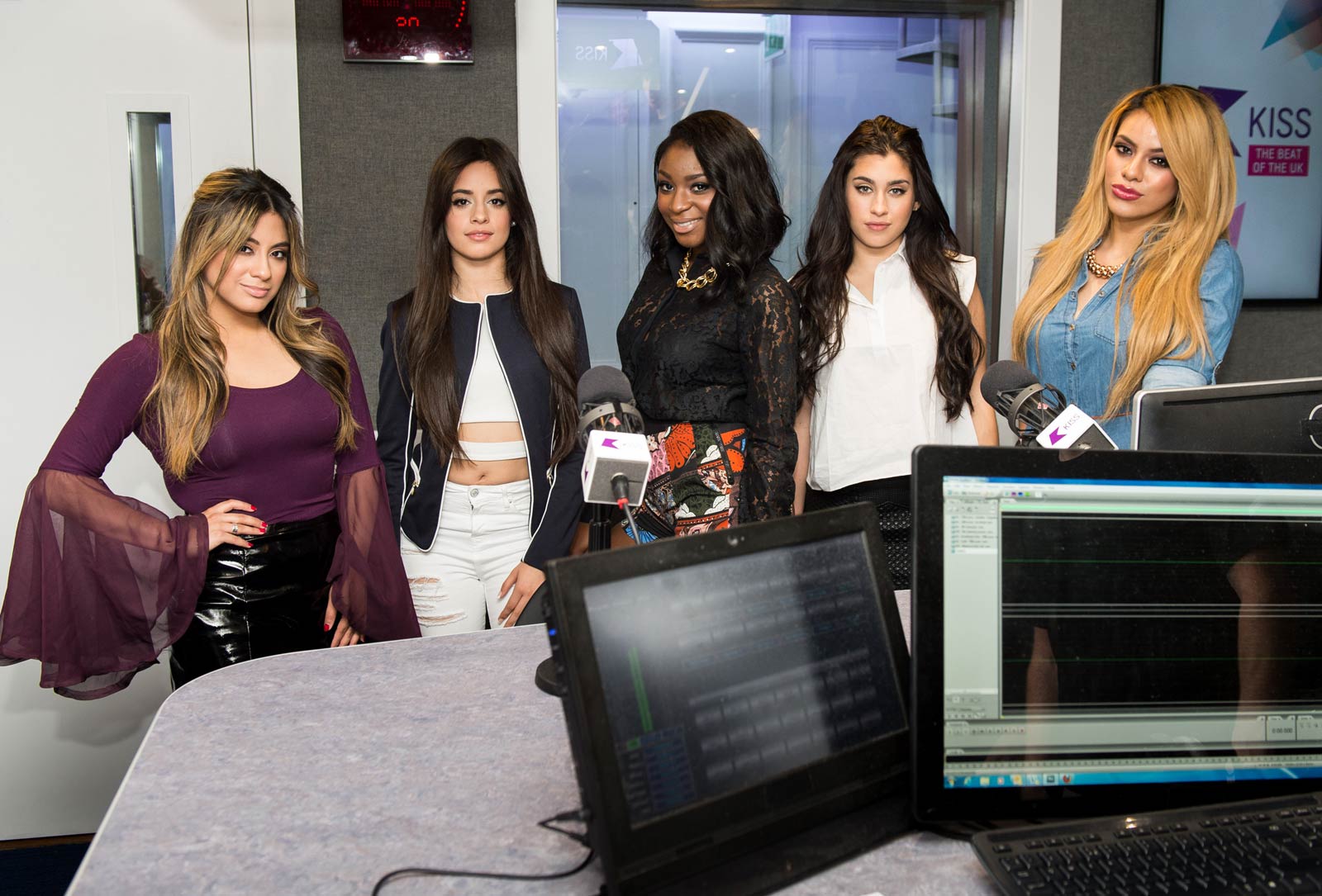 Fifth Harmony visit The KISS FM Breakfast show