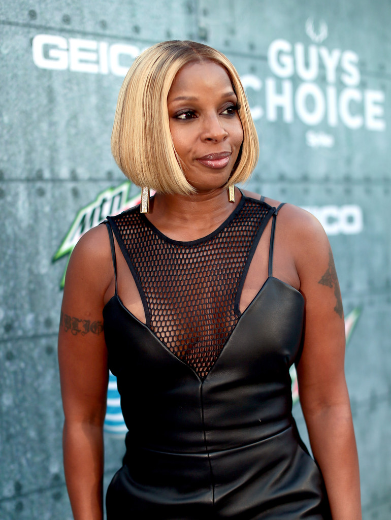 Mary J. Blige arrives at Spike TV’s Guys Choice 2015