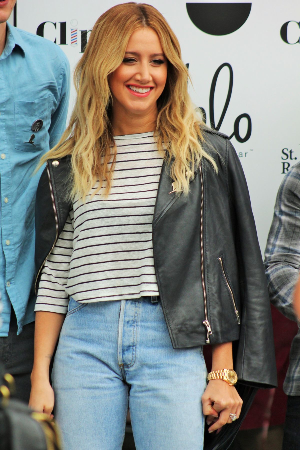 Ashley Tisdale in Jeans at Clipped Event