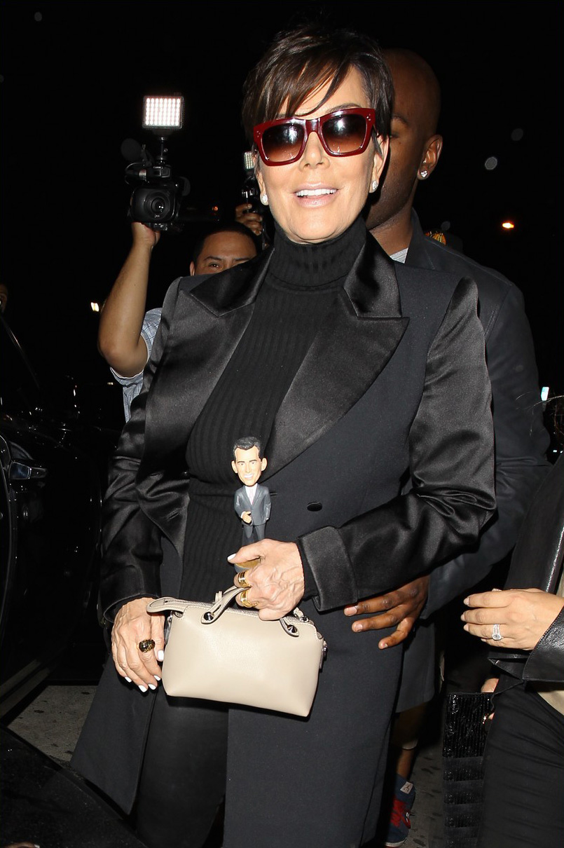 Kris Jenner spotted stepping out of Craig’s restaurant