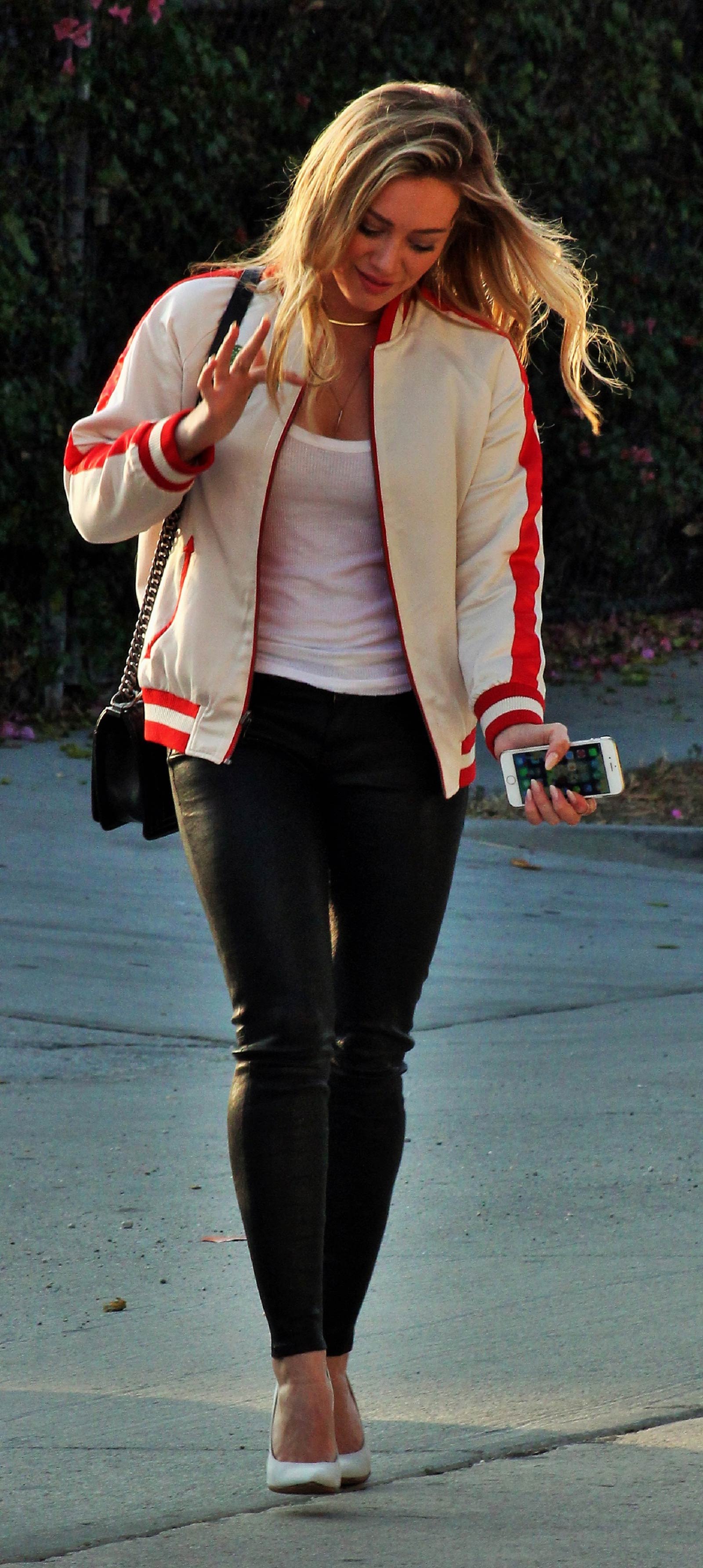 Hilary Duff out and about in Beverly Hills