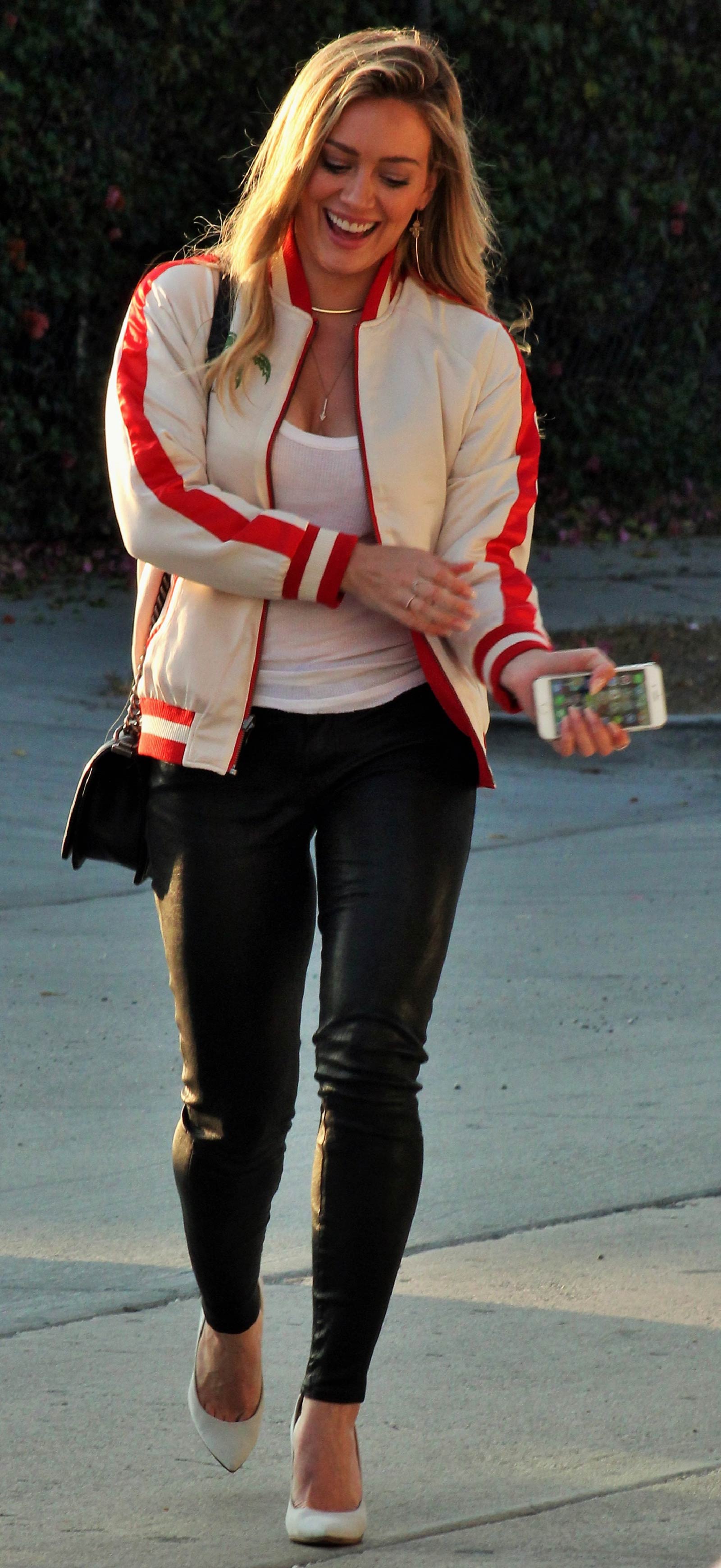 Hilary Duff out and about in Beverly Hills