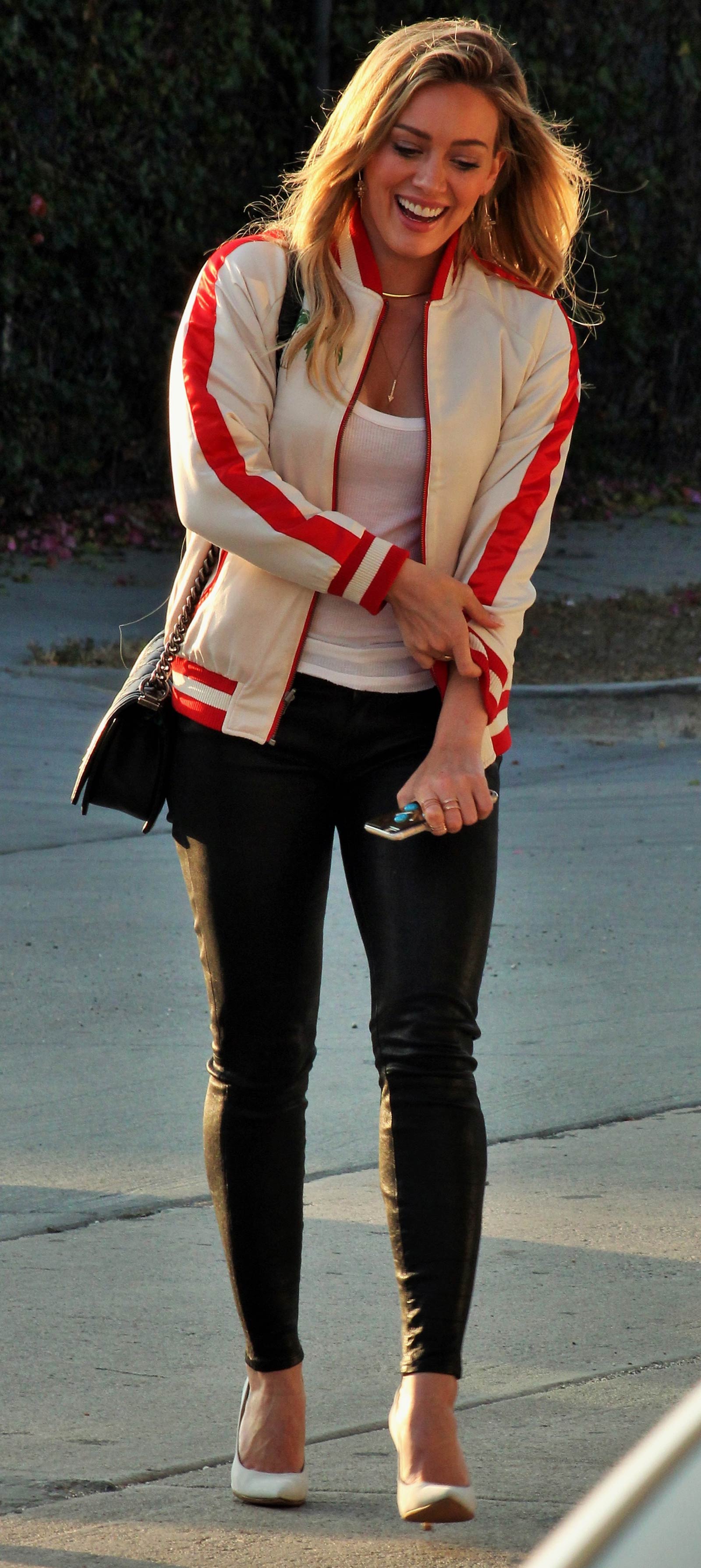 Hilary Duff out and about in Beverly Hills