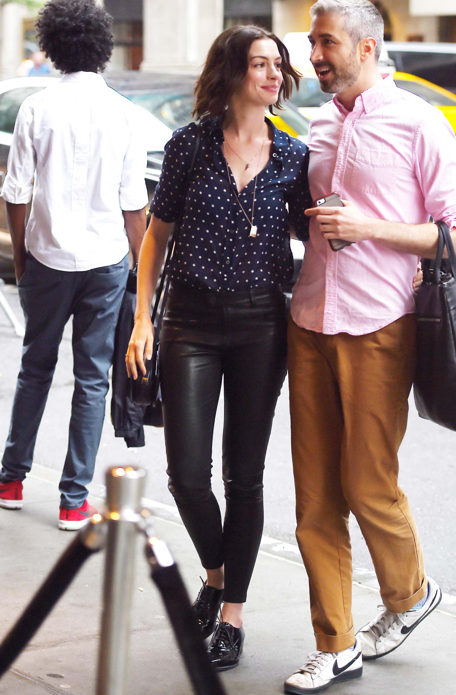 Anne Hathaway attends A Midsummer Night’s Dream premiere