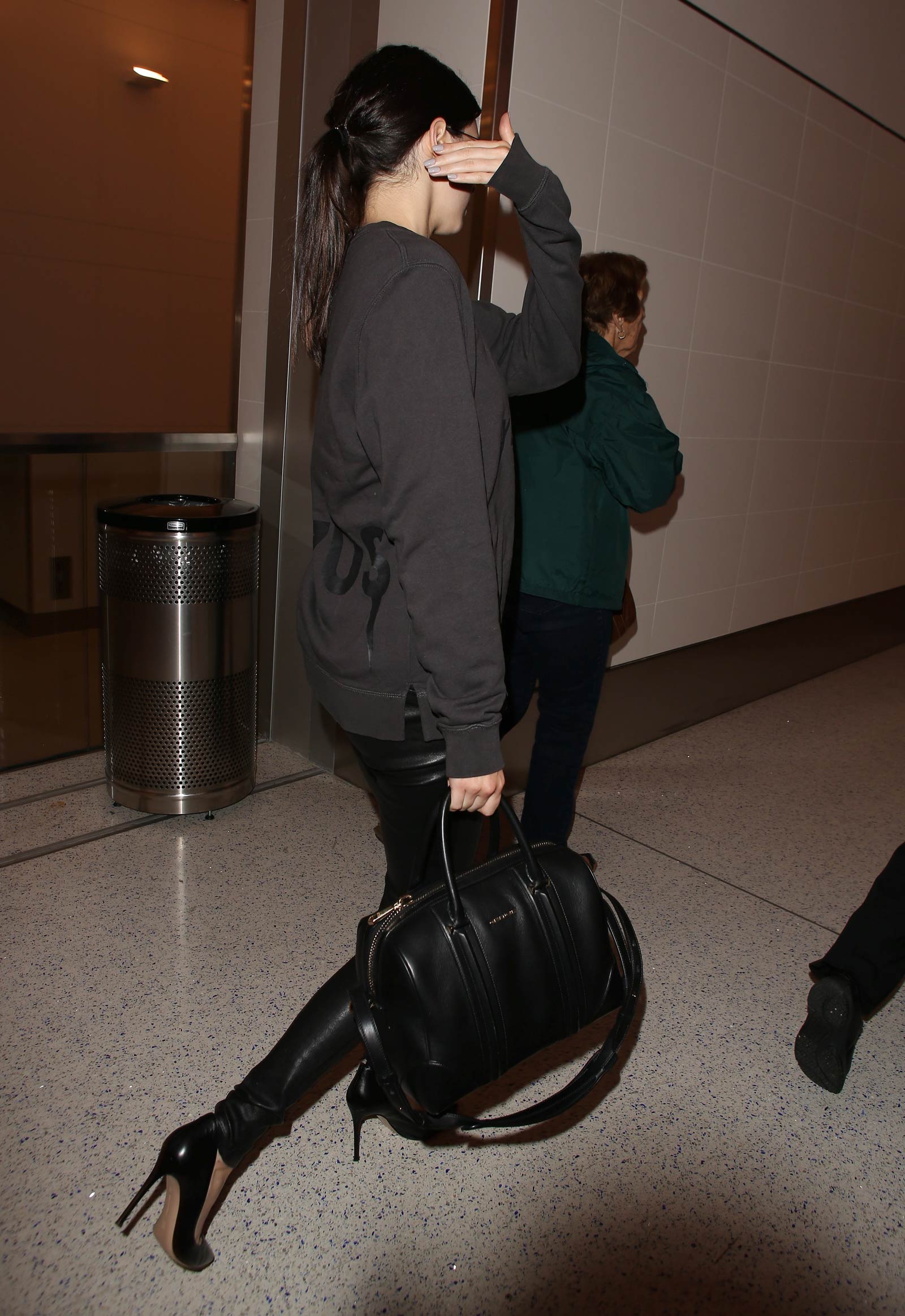 Kendall Jenner arrives at LAX Airport