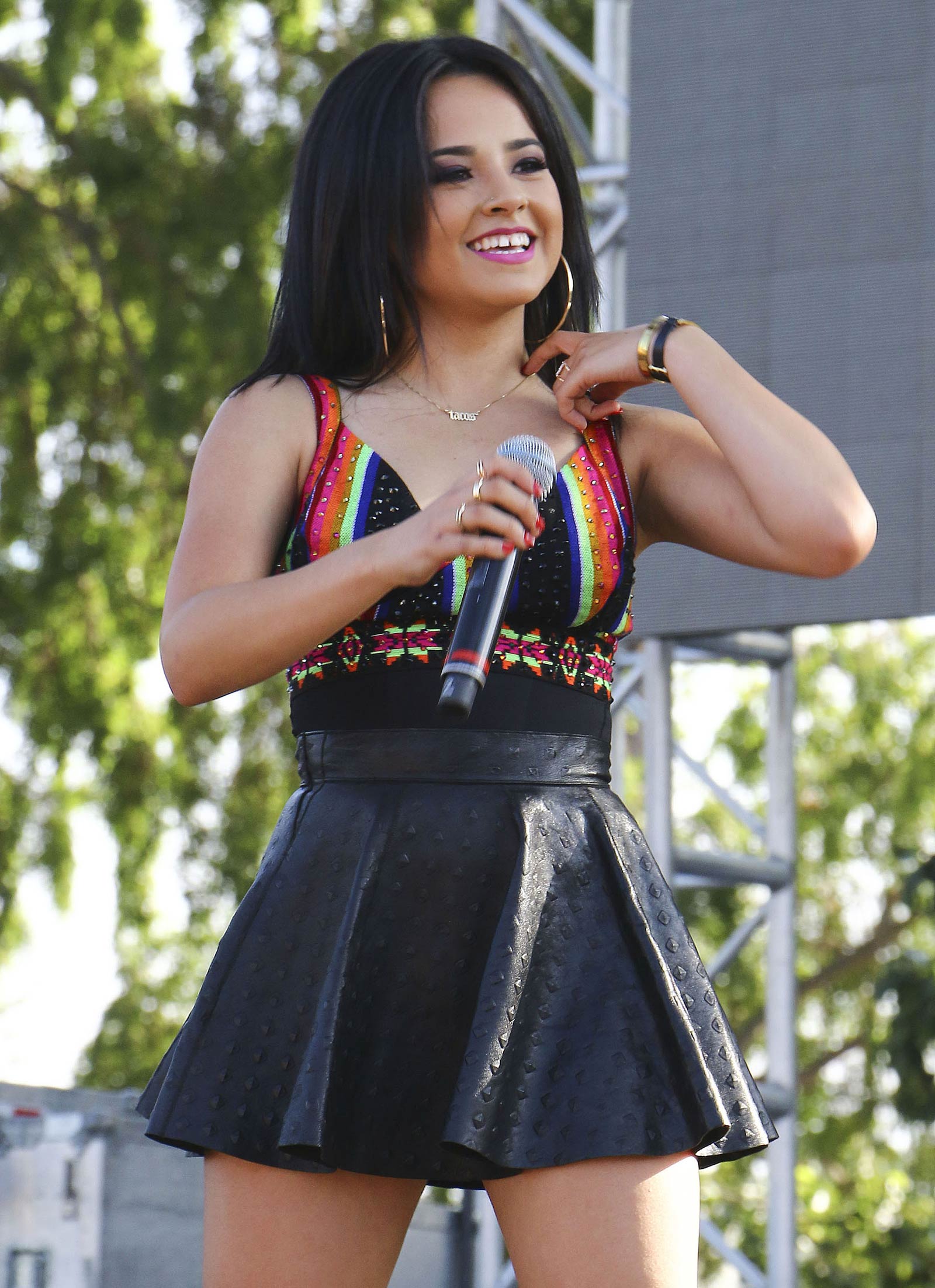 Becky G performs at LA Pride 2015