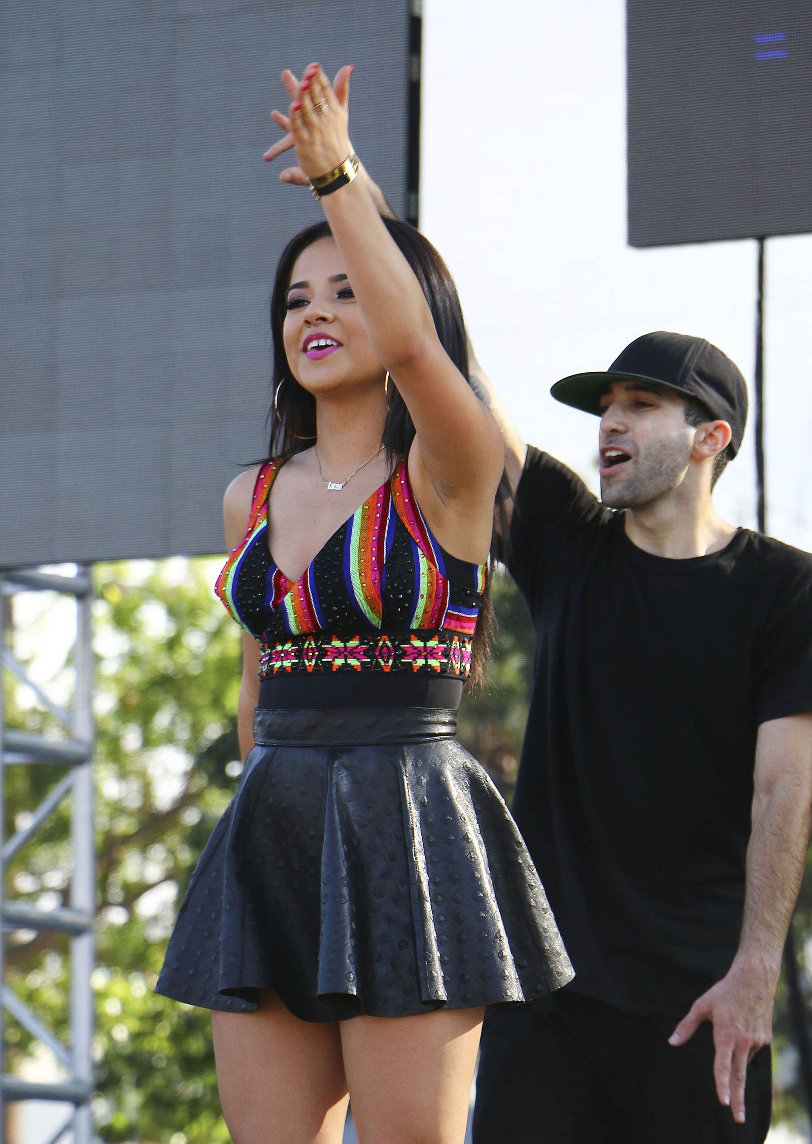 Becky G performs at LA Pride 2015